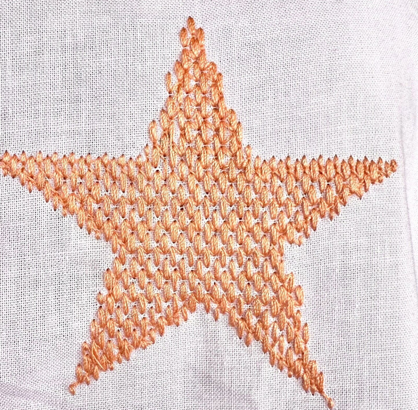 J Marie Sunny Embroidered Dress 100% Rayon Retail $140 XS Star Design