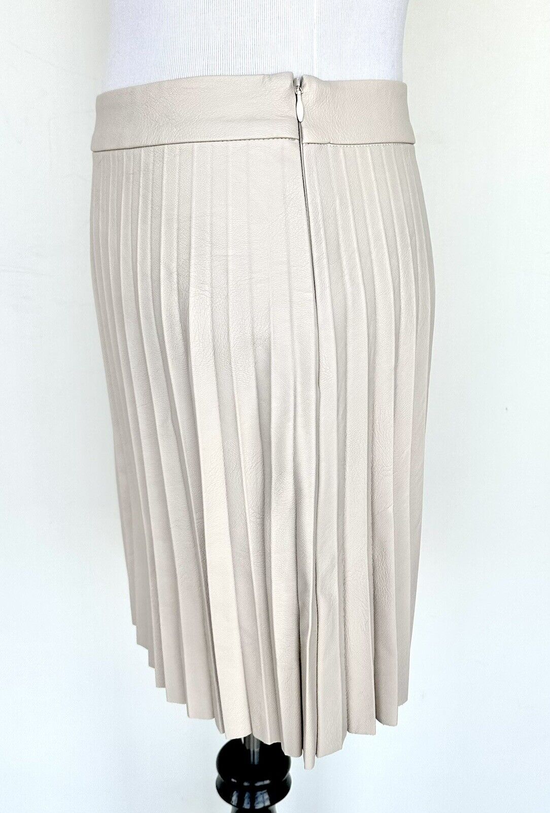BB Dakota by Steve Madden Faux Leather Pleated Skirt Size 2 Retail $89 Price $49