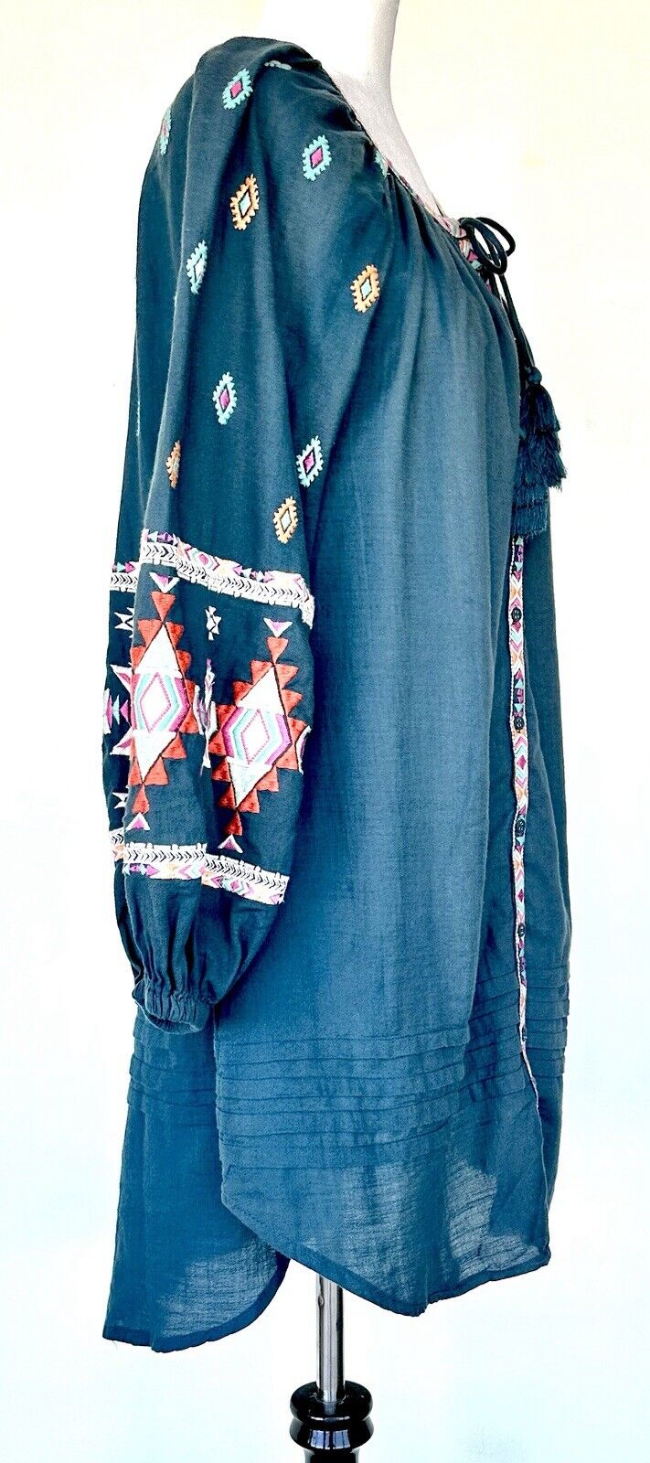 Sundance Sun And Sand Embroidered Cover Up Dress Retail $148 Size XS
