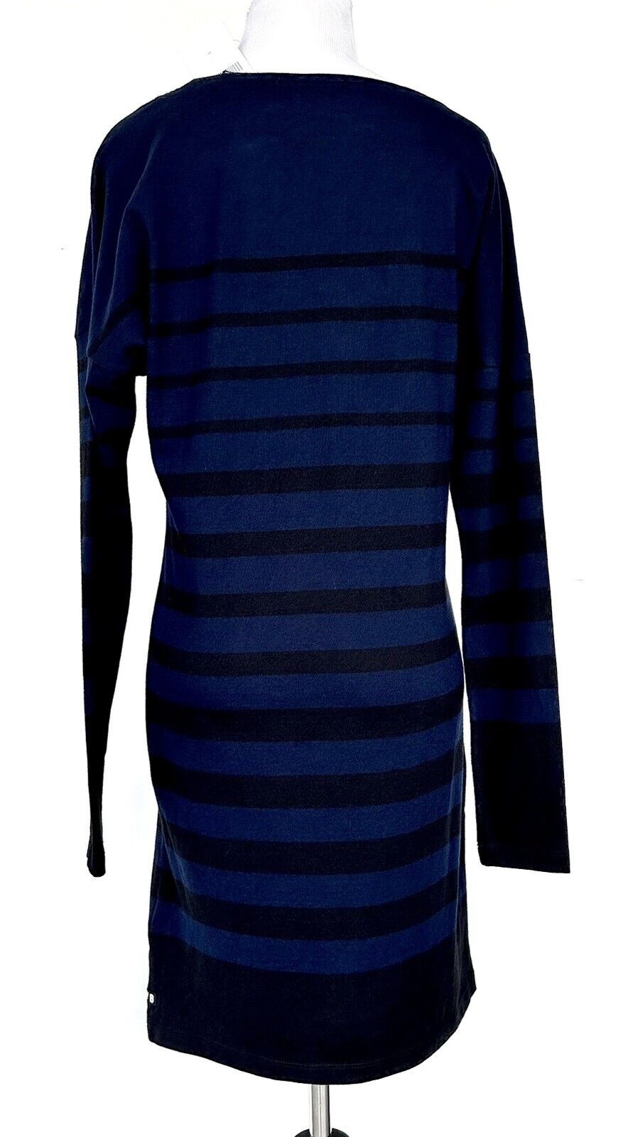 Scotch & Soda Blue Black Breton Stripe Dress NWT Retail $98 Size XS Stretch