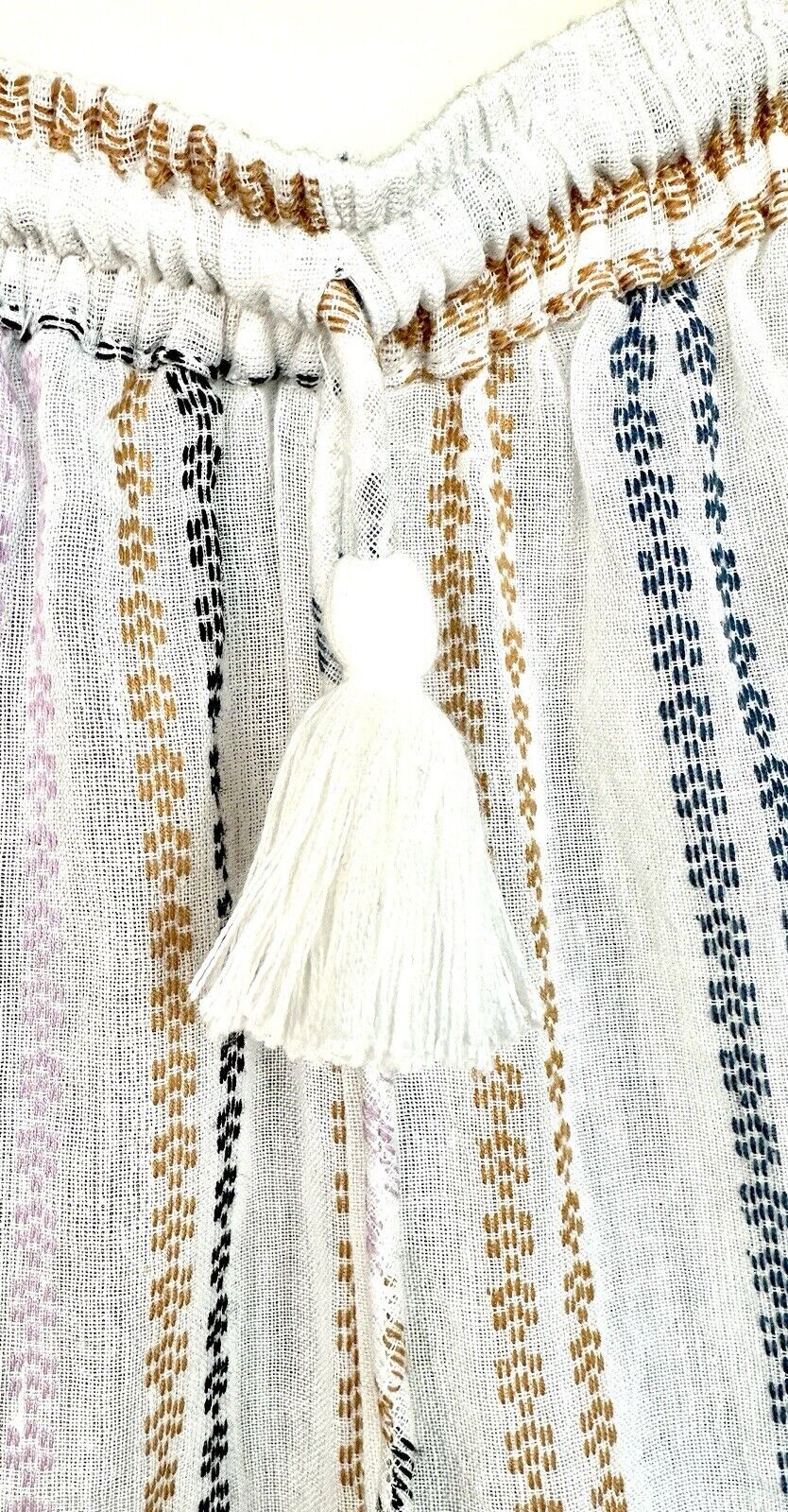 Sundance Palmdale Beach Ankle Pants Retail $108 XS/S NWT Striped