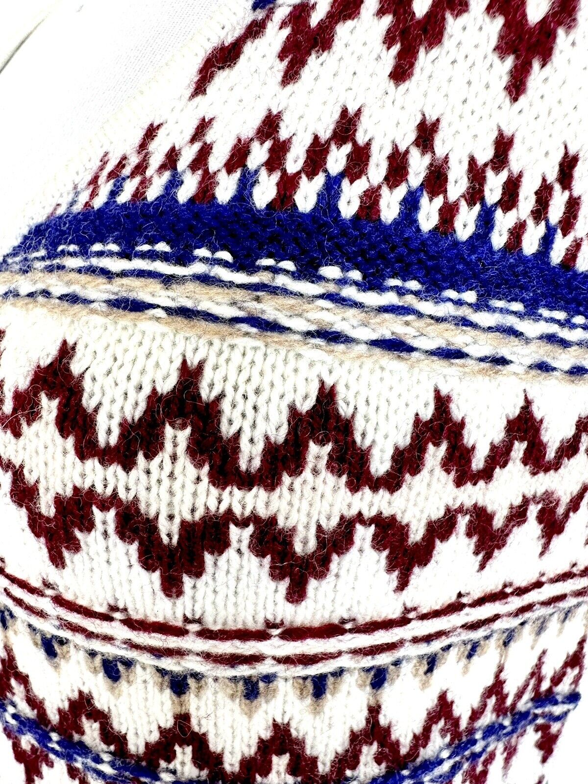 Rag And Bone Willow Fairisle Wool Crop Top. Size XS Retail $225 Price $89 NWT