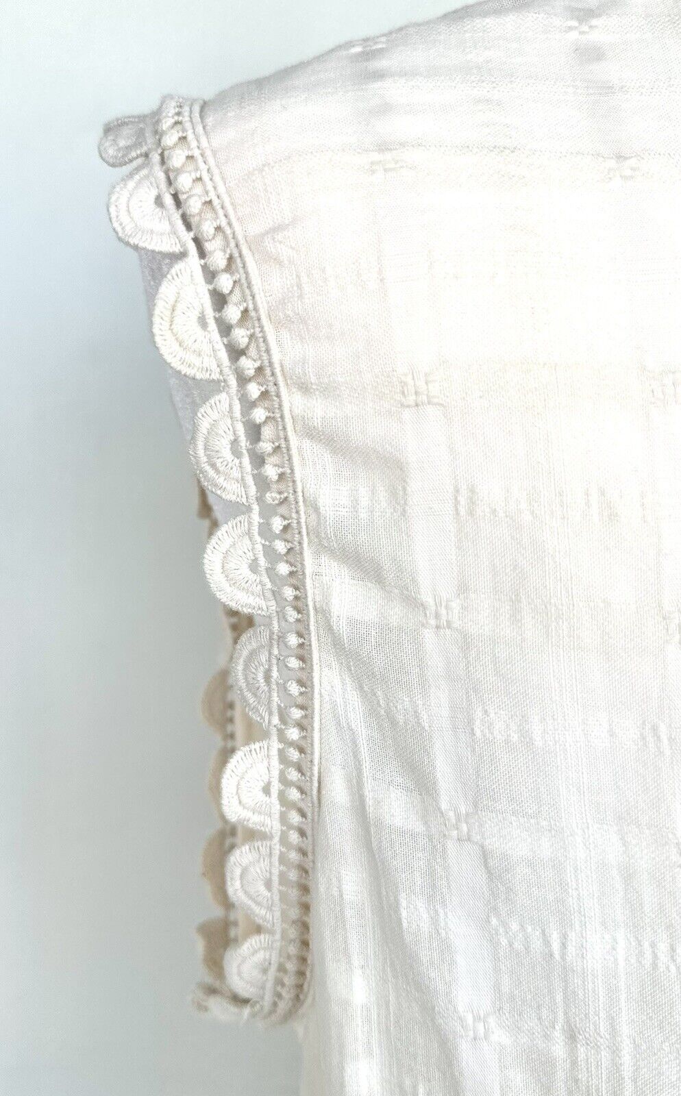 Max Studio Embroidered Cotton Tunic Size L Retails $88 Price $45 NWT
