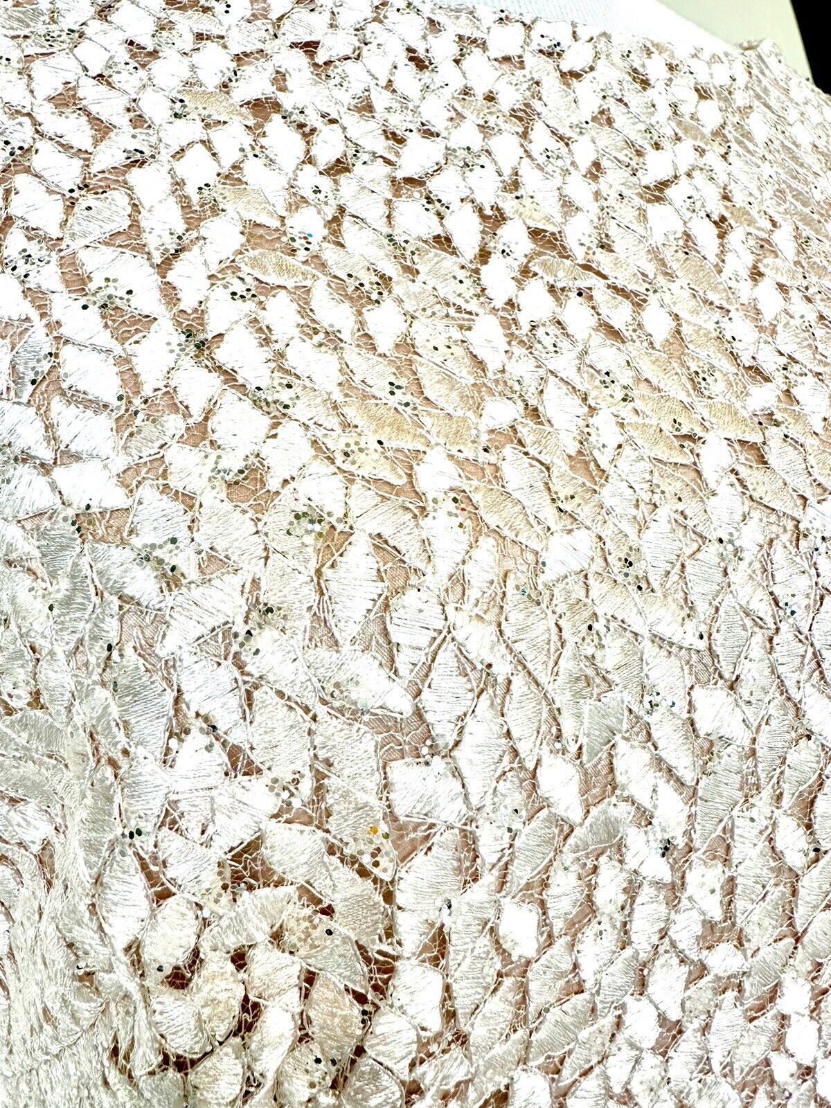 Eliza J Pink Ombre Lace Sparkle Dress Retail $188 Size 2 Blush Pink