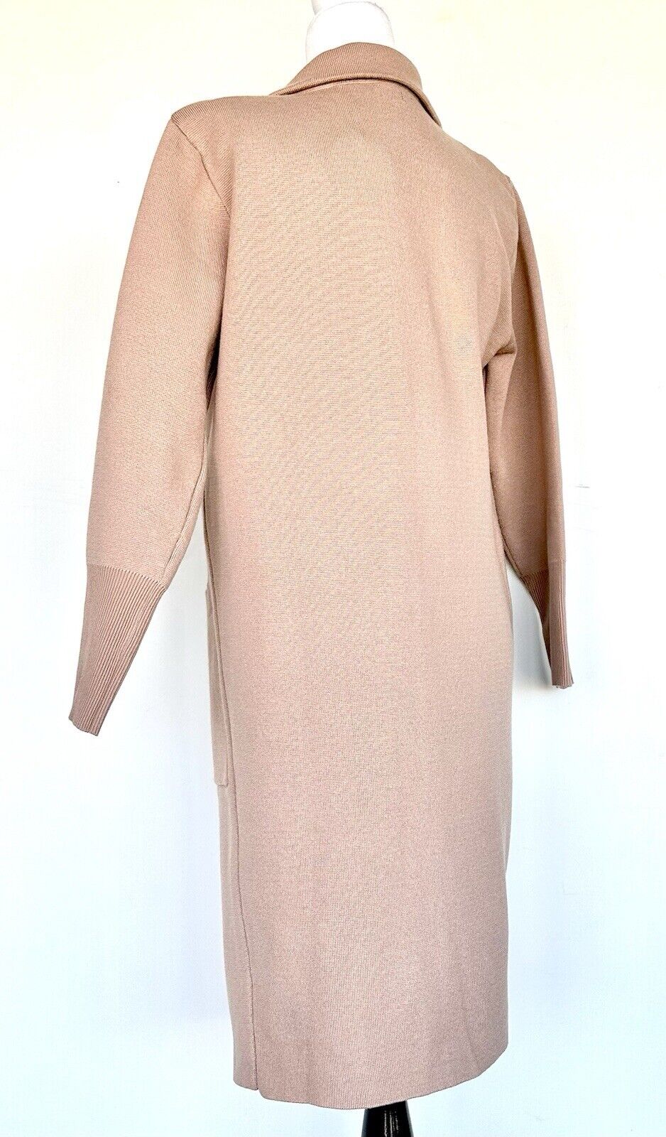 ANRABESS Oversized Open Front Thick Knit Oversized Cardigan Coat Small NWT