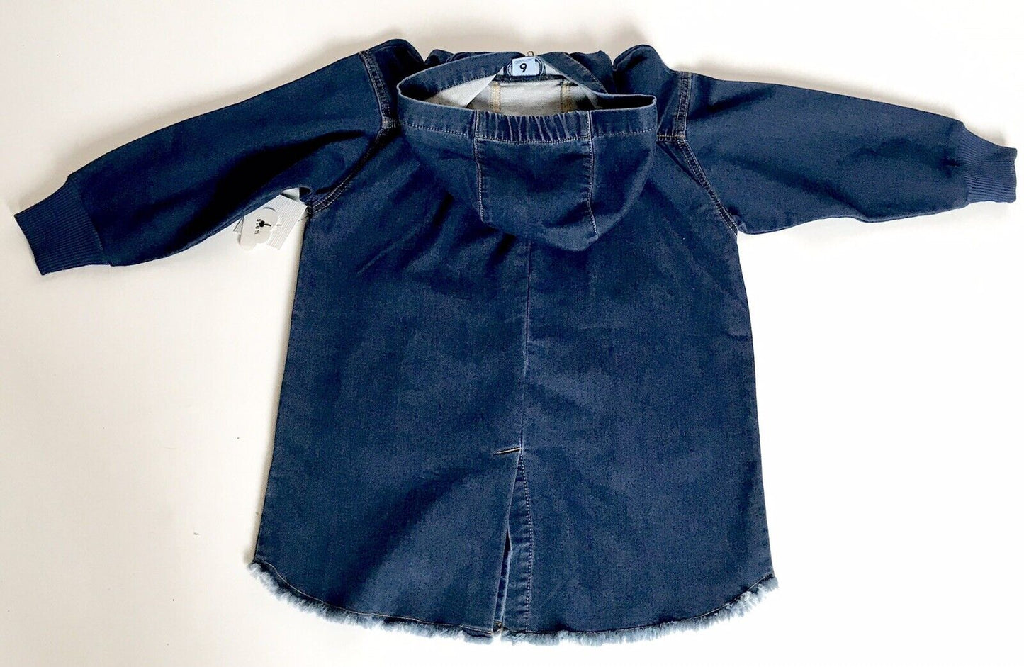 Stem Girls Denim Hooded Parka Age 6 Retails $49 Price $29 NWT