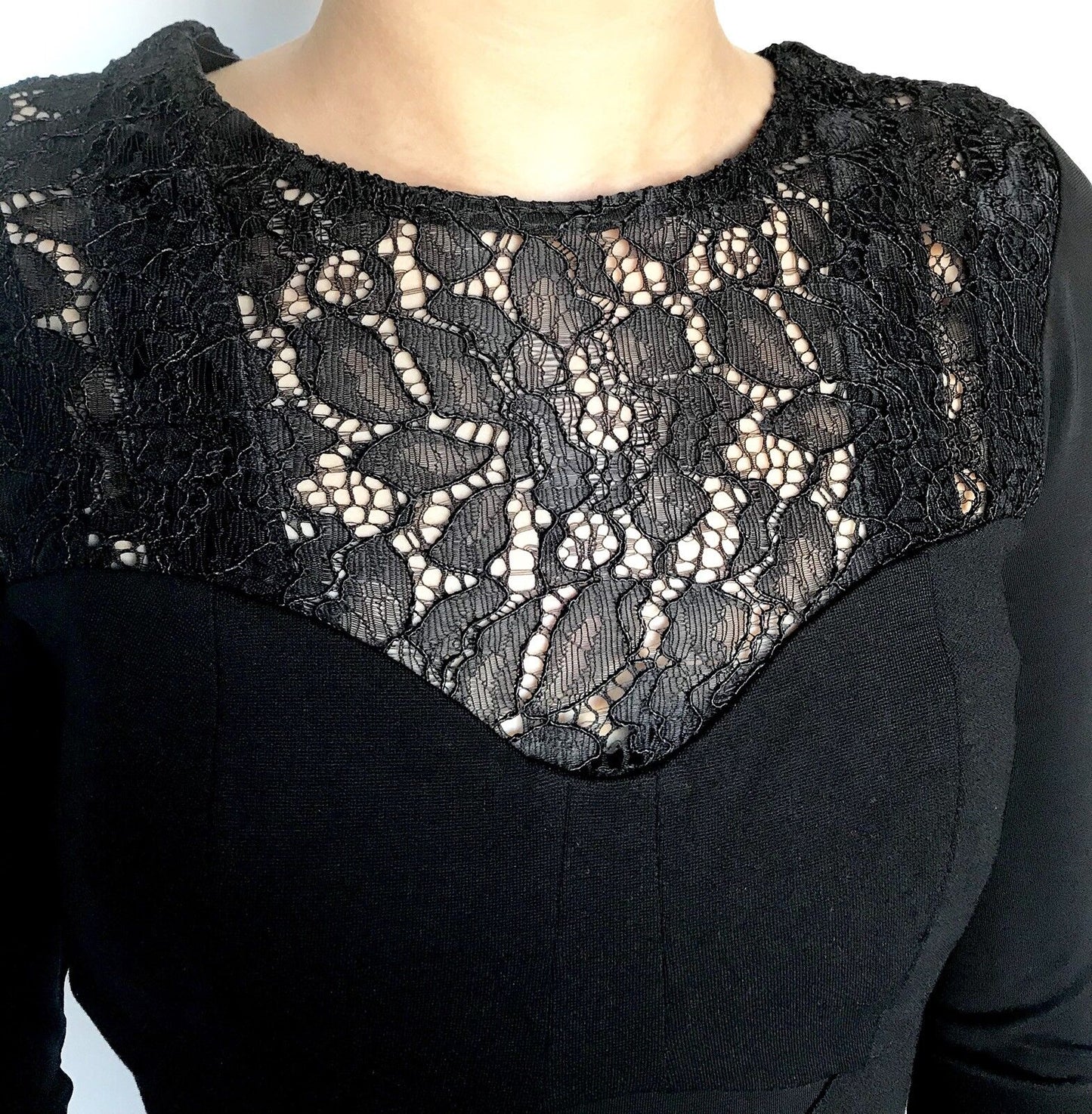 AllSaints Helis Black Bodycon Dress. NWT Retail $360 Price $145 All Saints 0