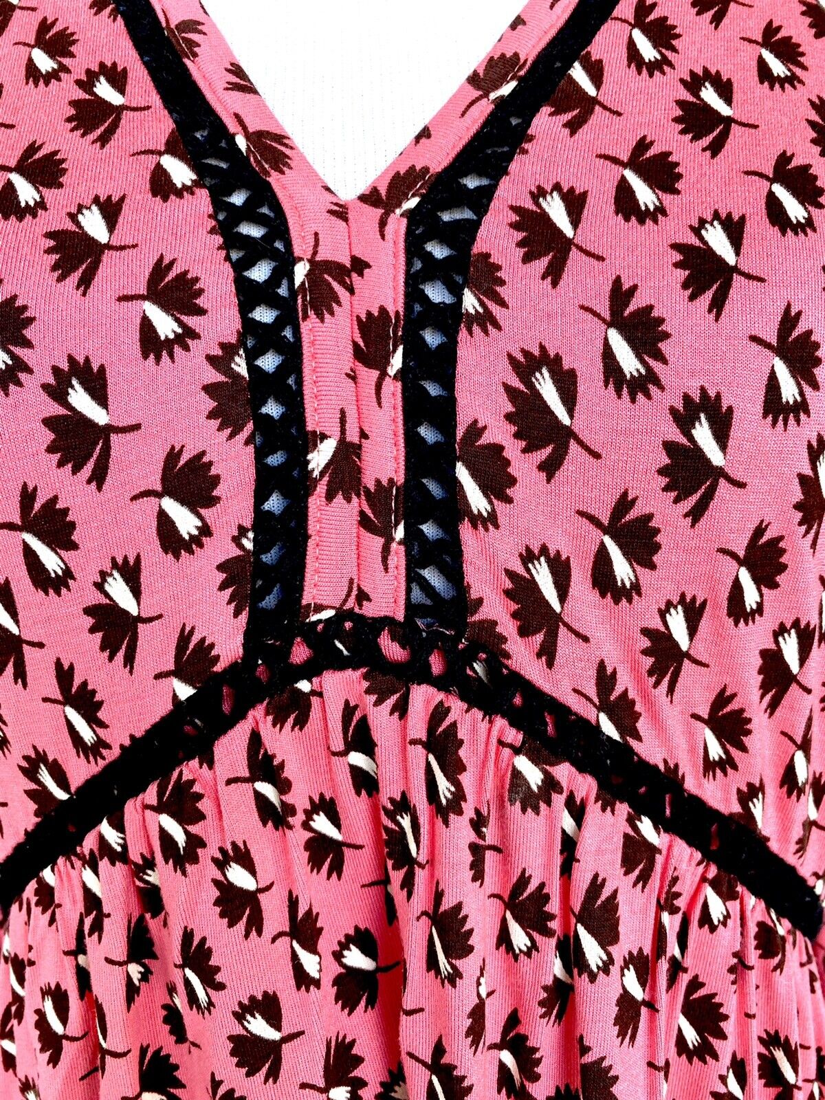 Next coral laced cutout dress size US Small (UK 8) price $54 NWT