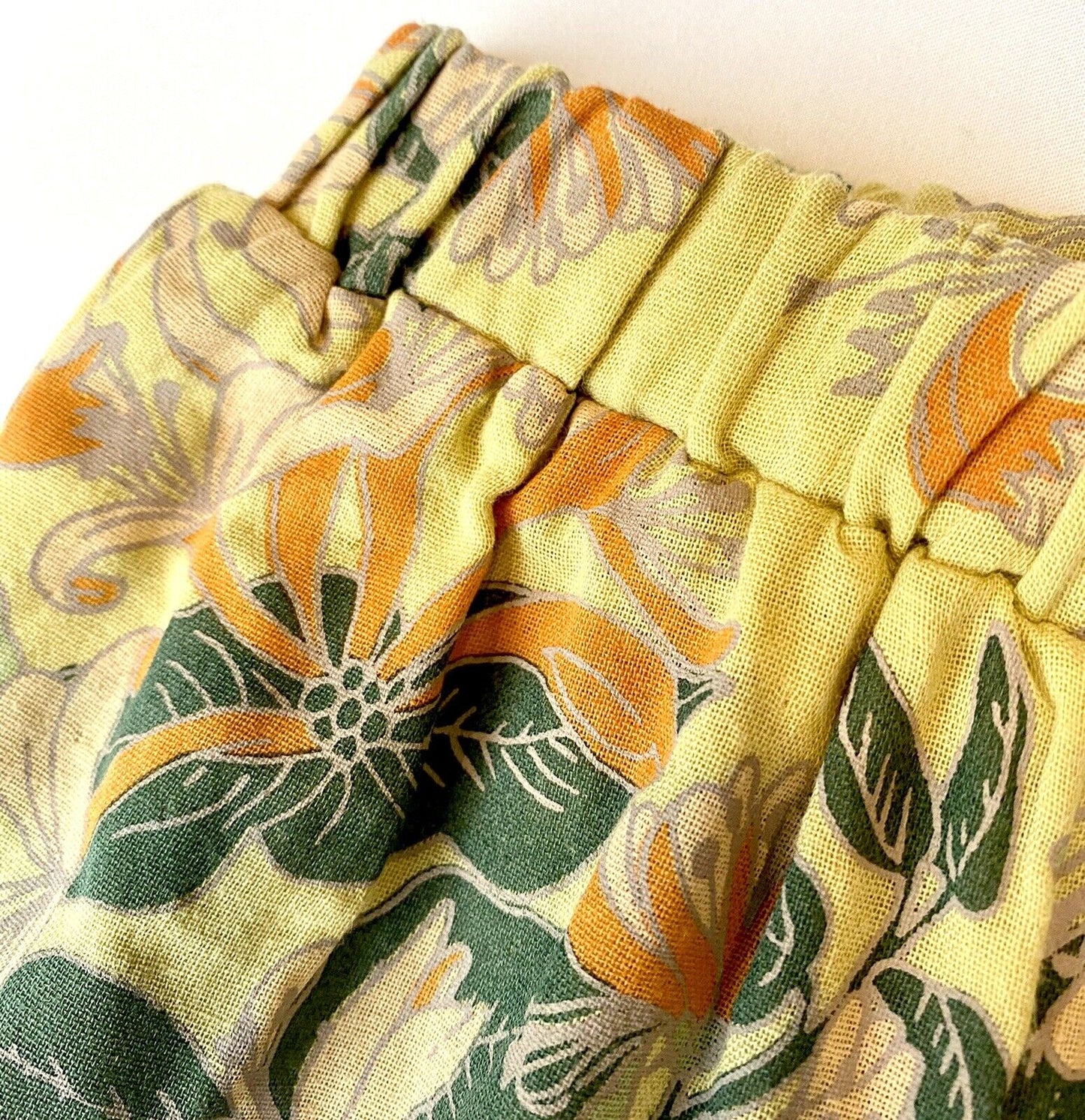 Kate Quinn 100% Organic Cotton Gathered Ruffle Pants Retail $32 Price $26 3-6M