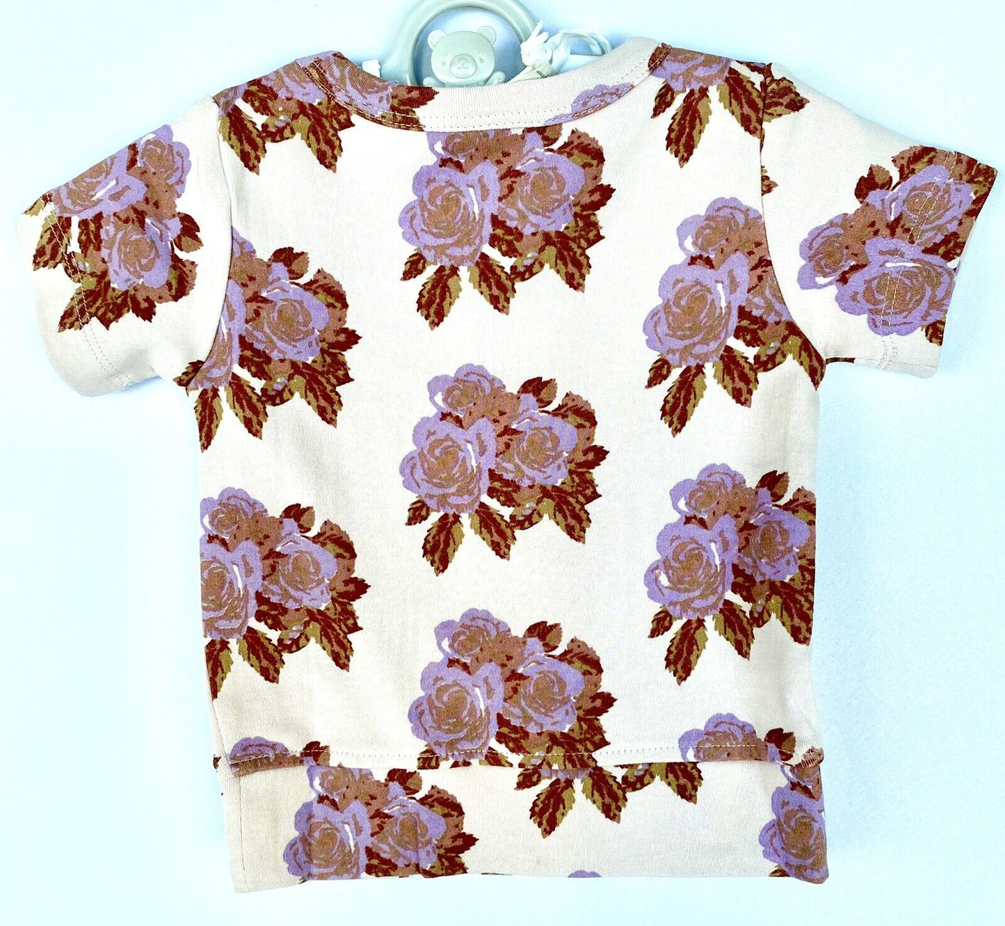 Kate Quinn Organic Cotton Crew Neck Top Price $26 6-12M Orchid Rose