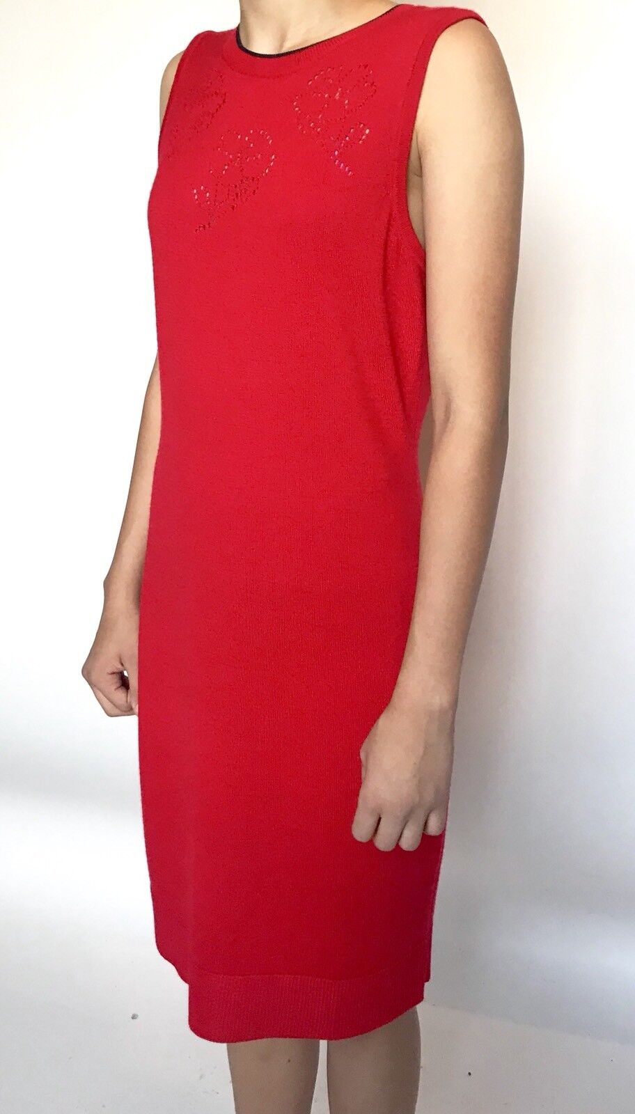 Rag And Bone Red Merino Knit Adriana Dress. Size M Retail $395 Price $165 NWT