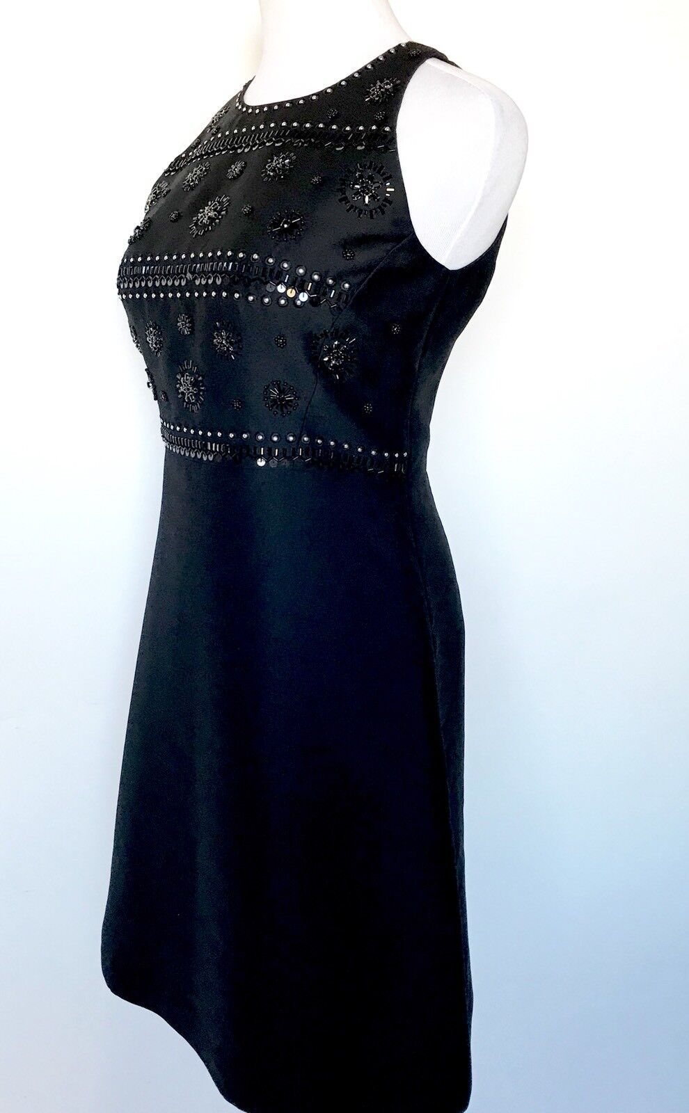 Kate Spade Black Sequin Formal Dress. NWT Retail $498 Price $265 Size 6