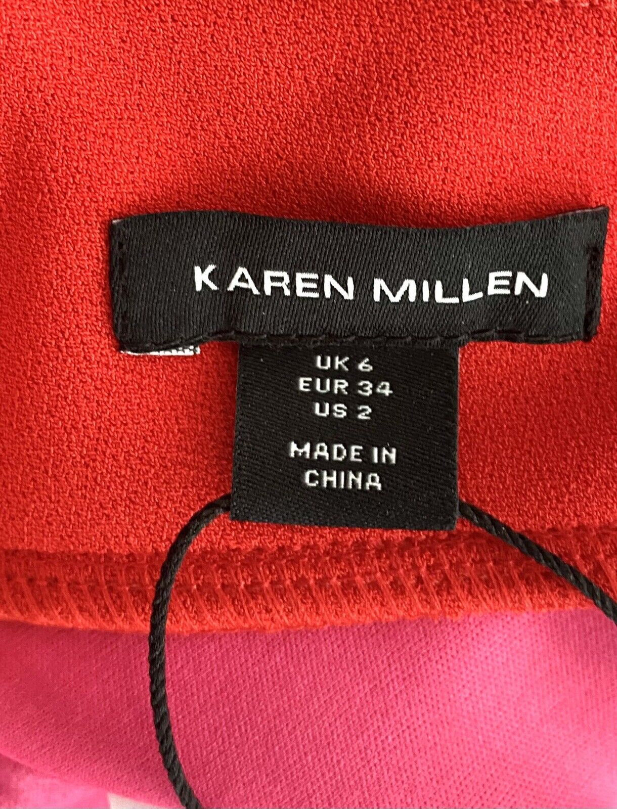 Karen Millen Striped Zip Through cocktail dress Size US 2 Retail $266 Price $165