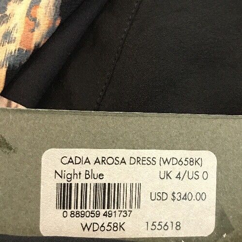 AllSaints Silk Cadia Arosa Dress Retail $340 Price $145 NWT All Saints Size 0