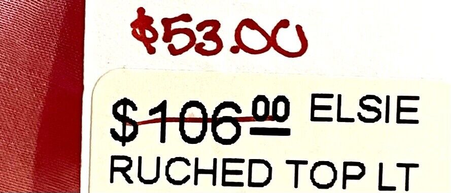 J Marie Elsie Smocked Flutter Sleeve Top size XS Retail $106 Price $53 Pink