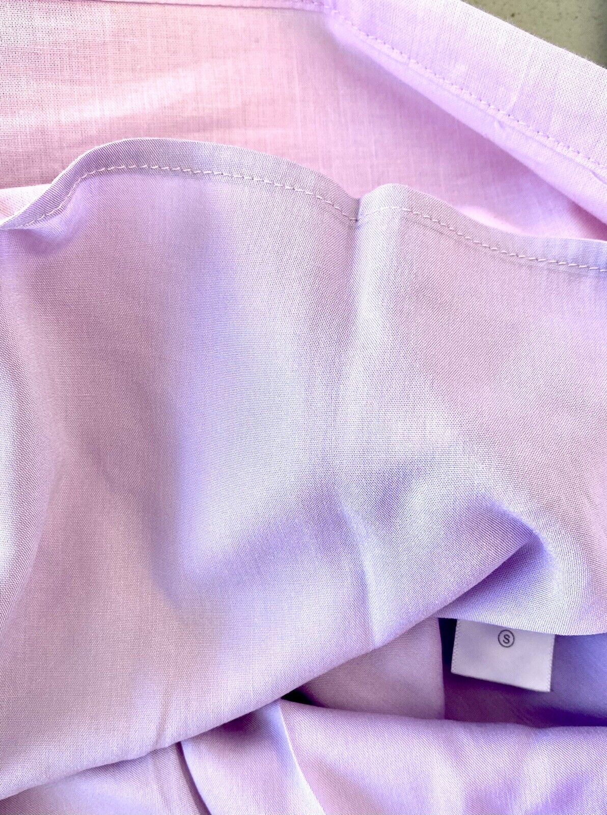 NWT J Marie embroidered Lincoln Top size M Retail $106 Price $56 Lavender