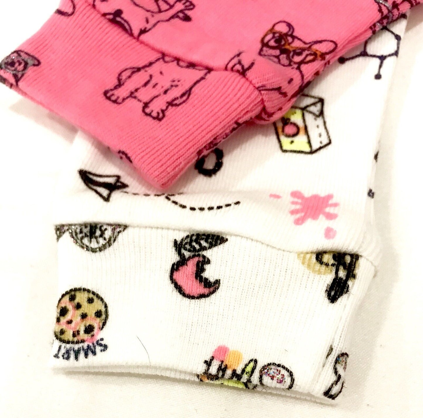 Rosie Pope 2 Set Baby Girl Puppy Leggings Size 3-6 Months. NWT Price $12