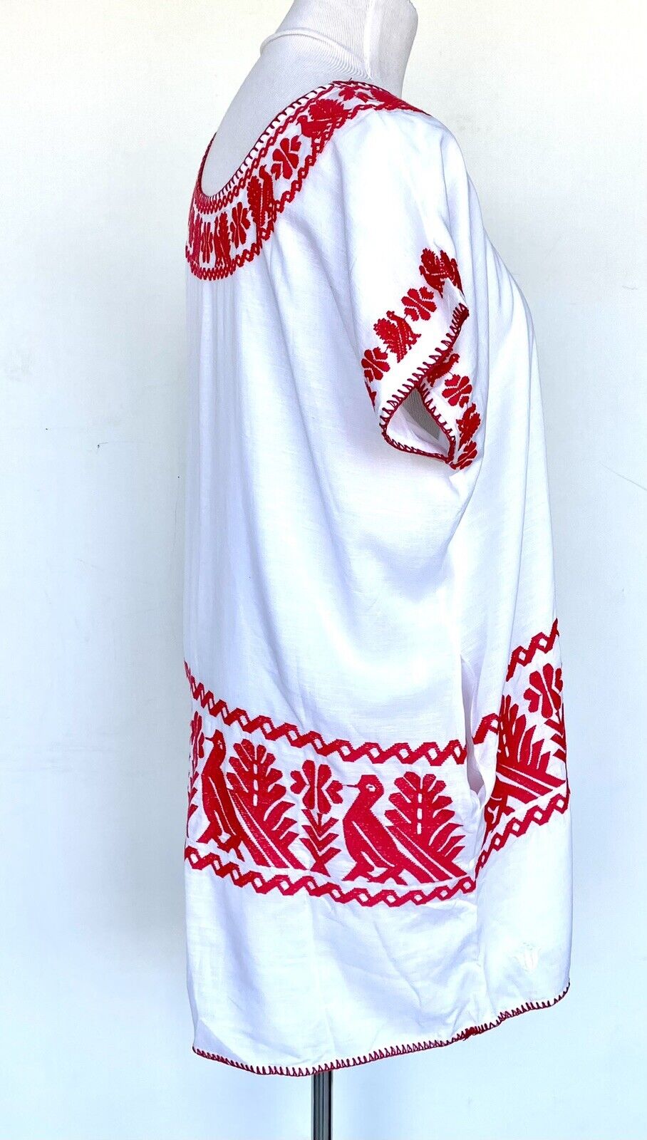 NWT J Marie embroidered Irene Dress size Small Retail $92 Price $69 Linen Mix