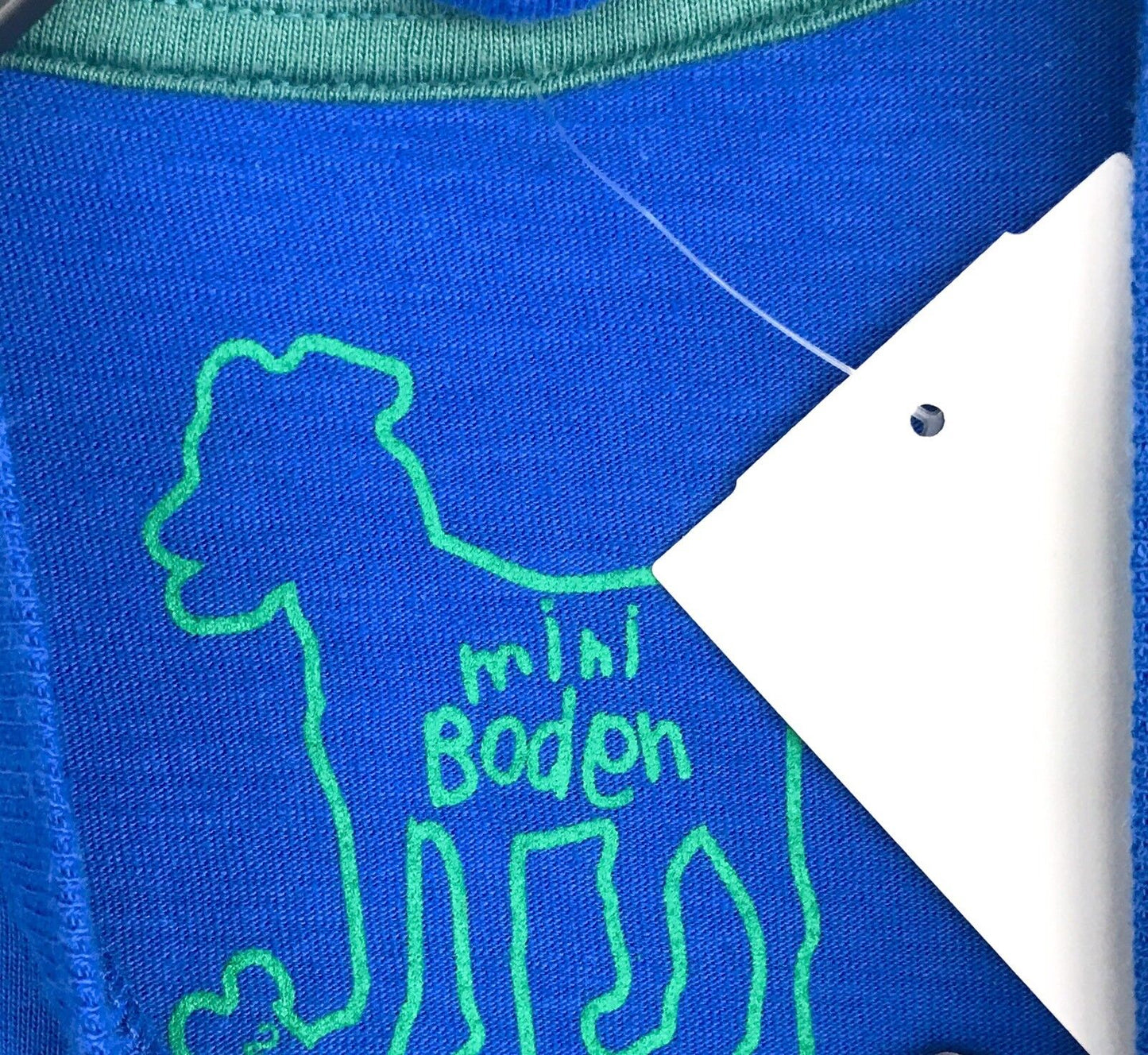 Mini Boden Rhino Appliqué Tee. 2-3 Years Retail $29 Price $22 NWT