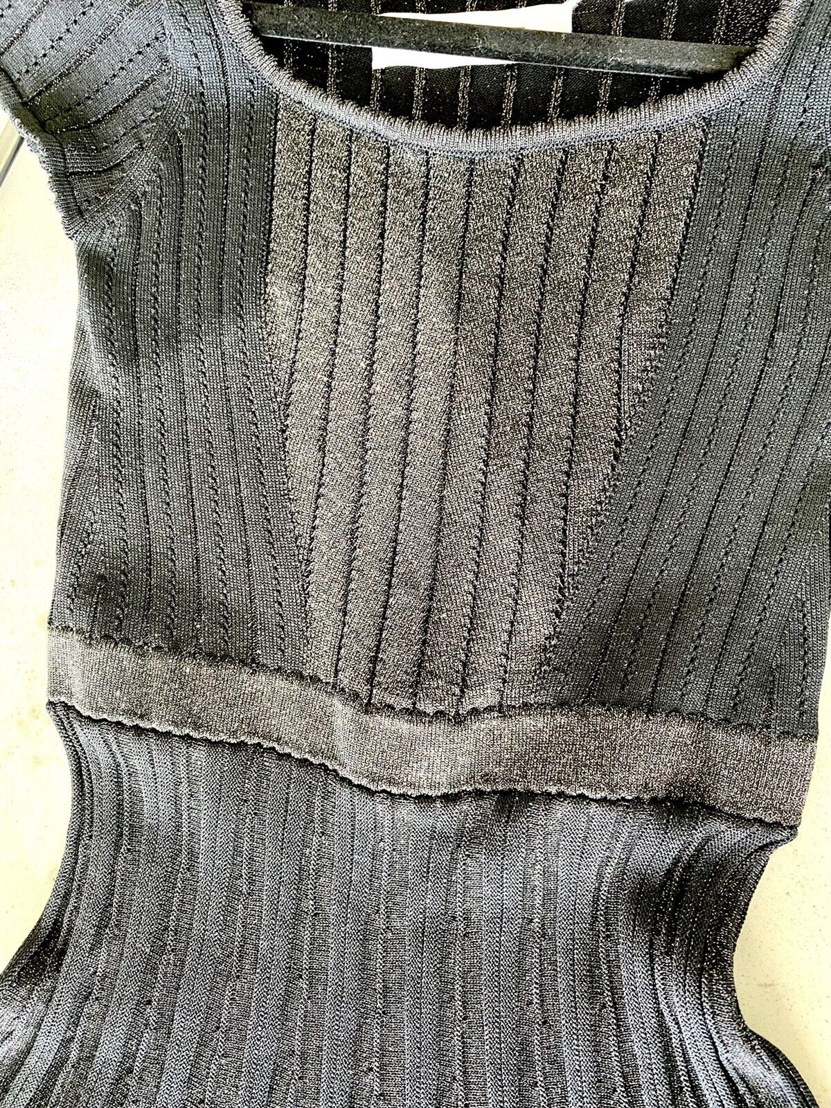 Elliatt black gold sparkle knit stretch dress XS/S retails $249 price price $89