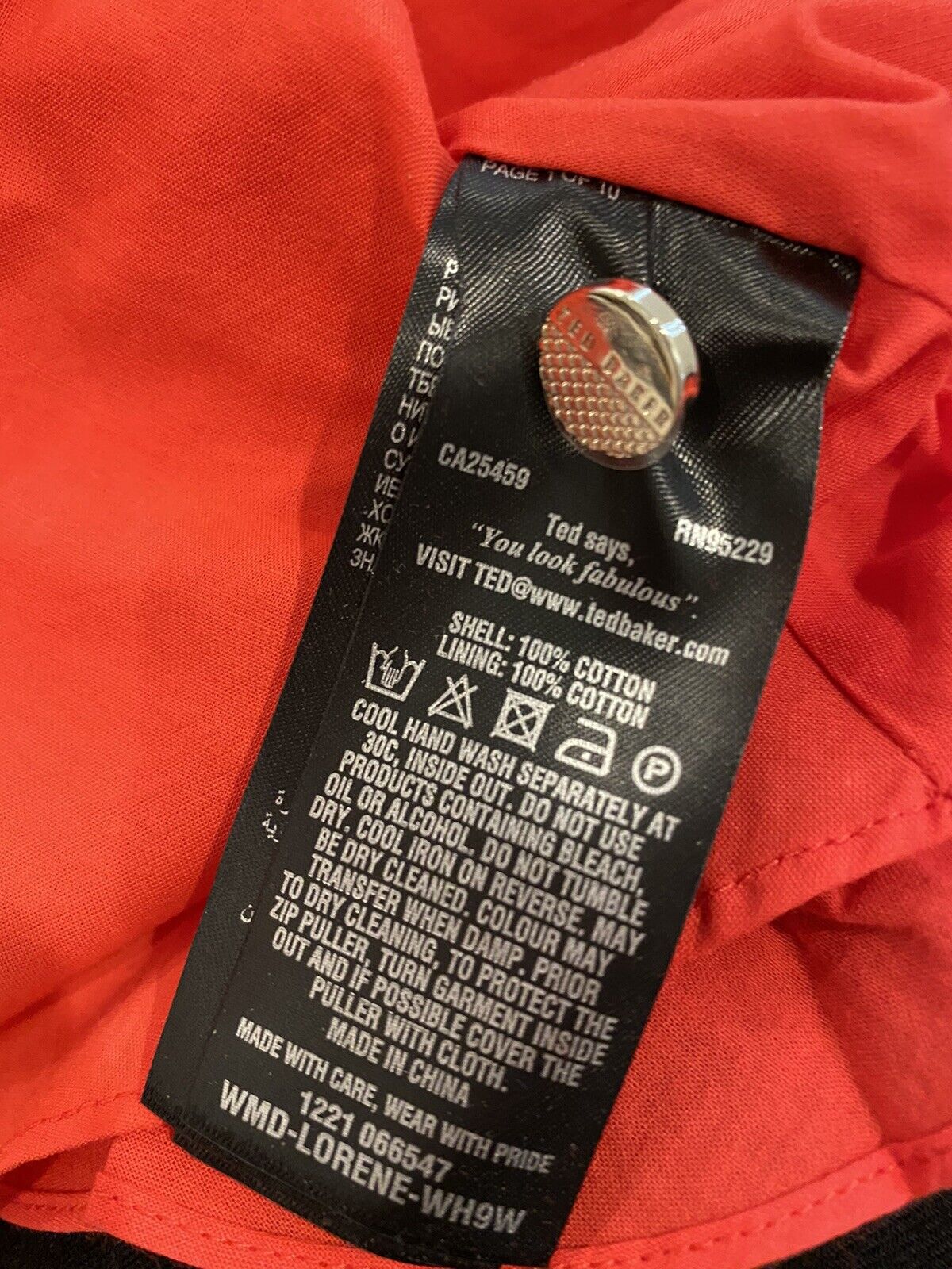 Ted Baker Halterneck Frill Embroidered Dress 1 (US 0-2)Retail $349 Price $115