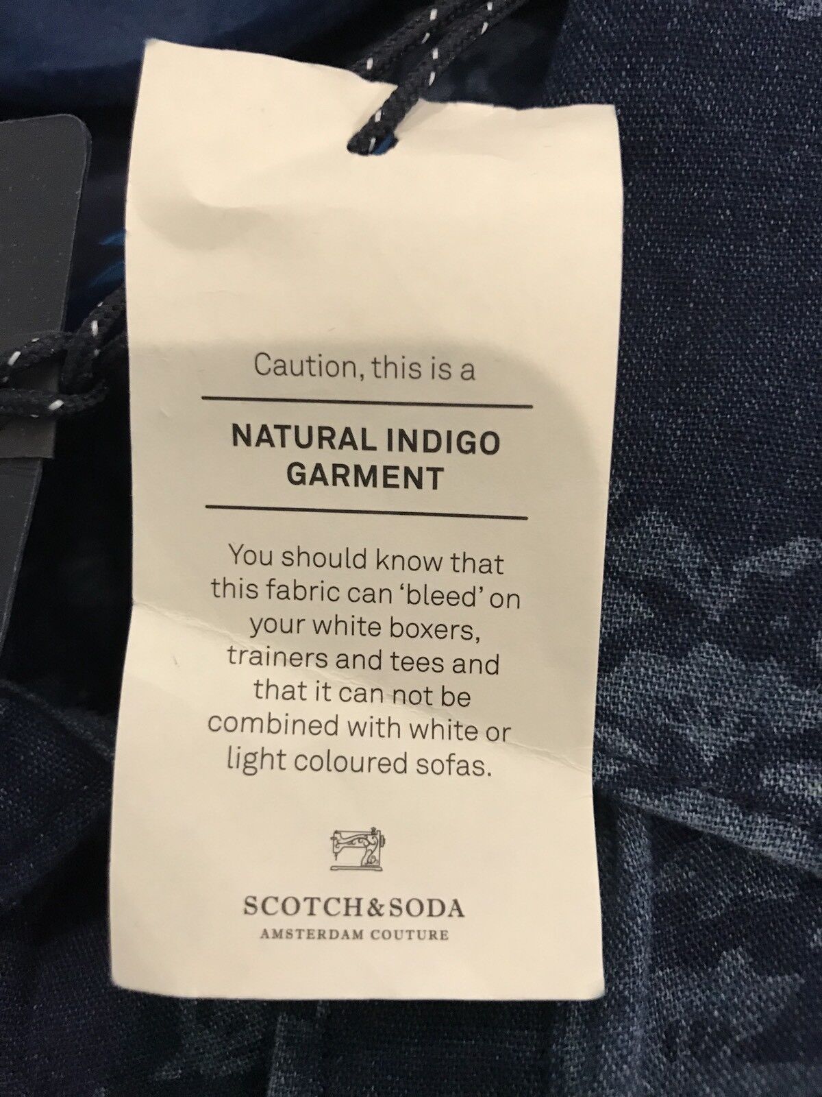 Scotch & Soda Blue Linen / Cotton Mix Shirt. NWT Small Retail $125 Price $69