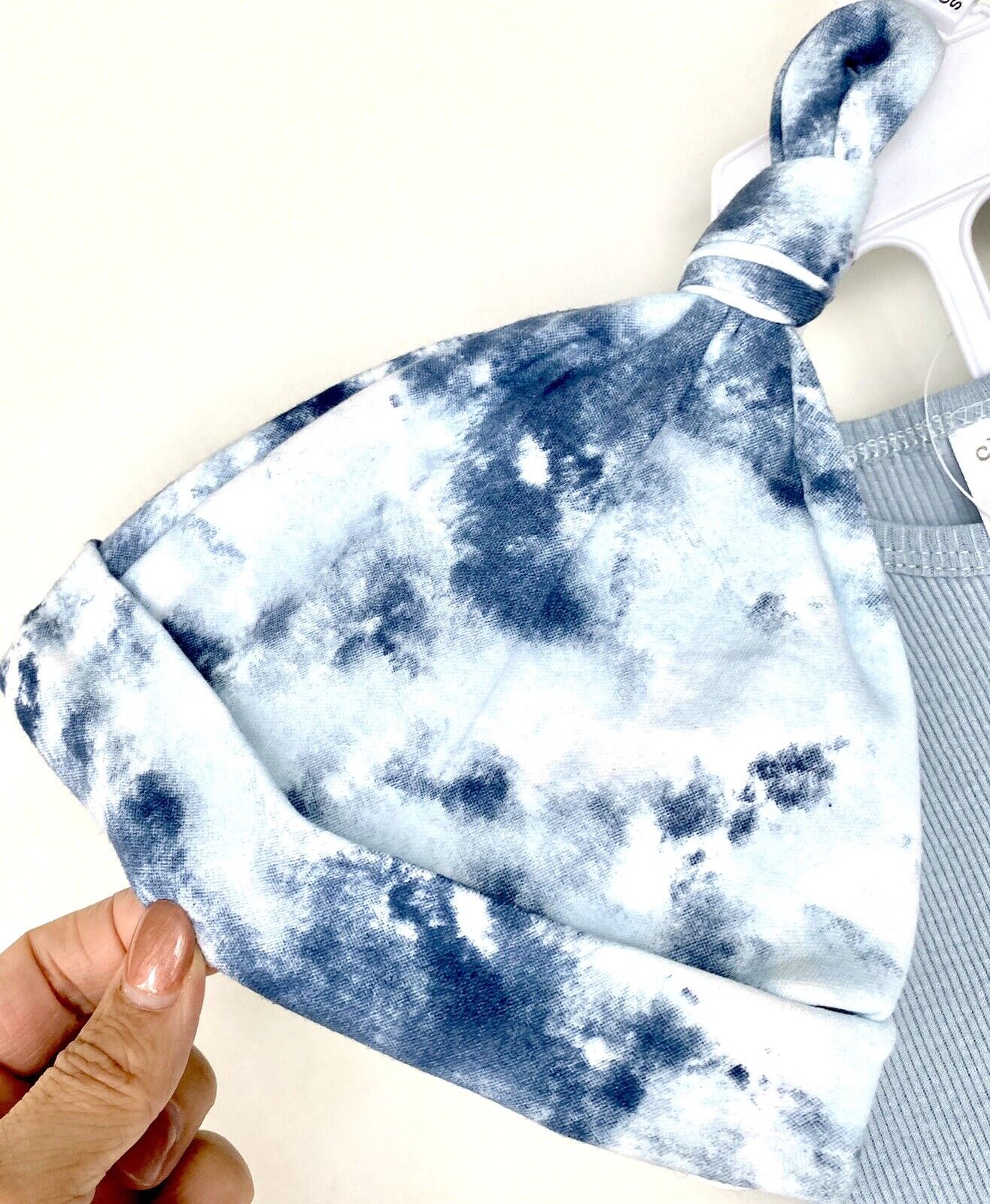 chickpea 3 Pc Set Tie Dye Retail $24 Price $18 3-6 Months NWT Body Hat Shorts