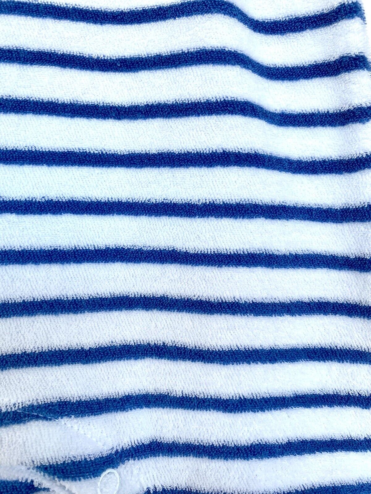 Nordstrom baby White Blue Stripe Cotton Romper Retail $35 NWT Price $22 Newborn