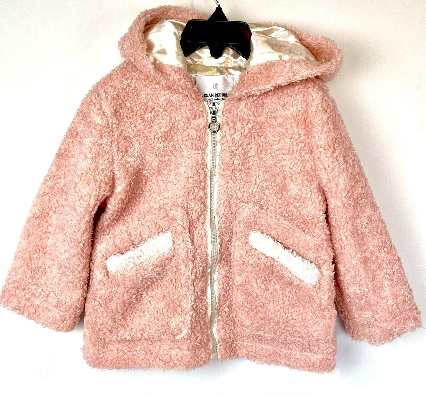 Urban Republic Faux Fur Jacket Retail $80 Price $38 NWT 24 M.