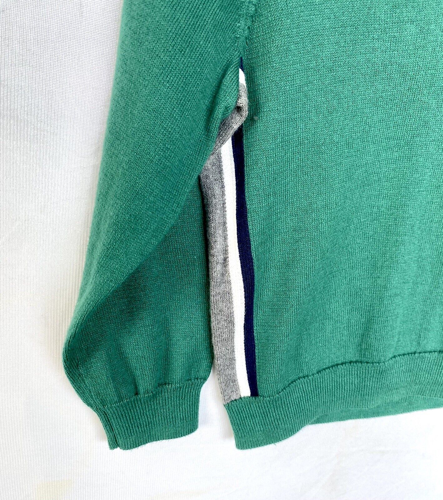 Janie And Jack Green V Neck Sweater Age 2 Retail $49 Price $27.95 NWT Stripe