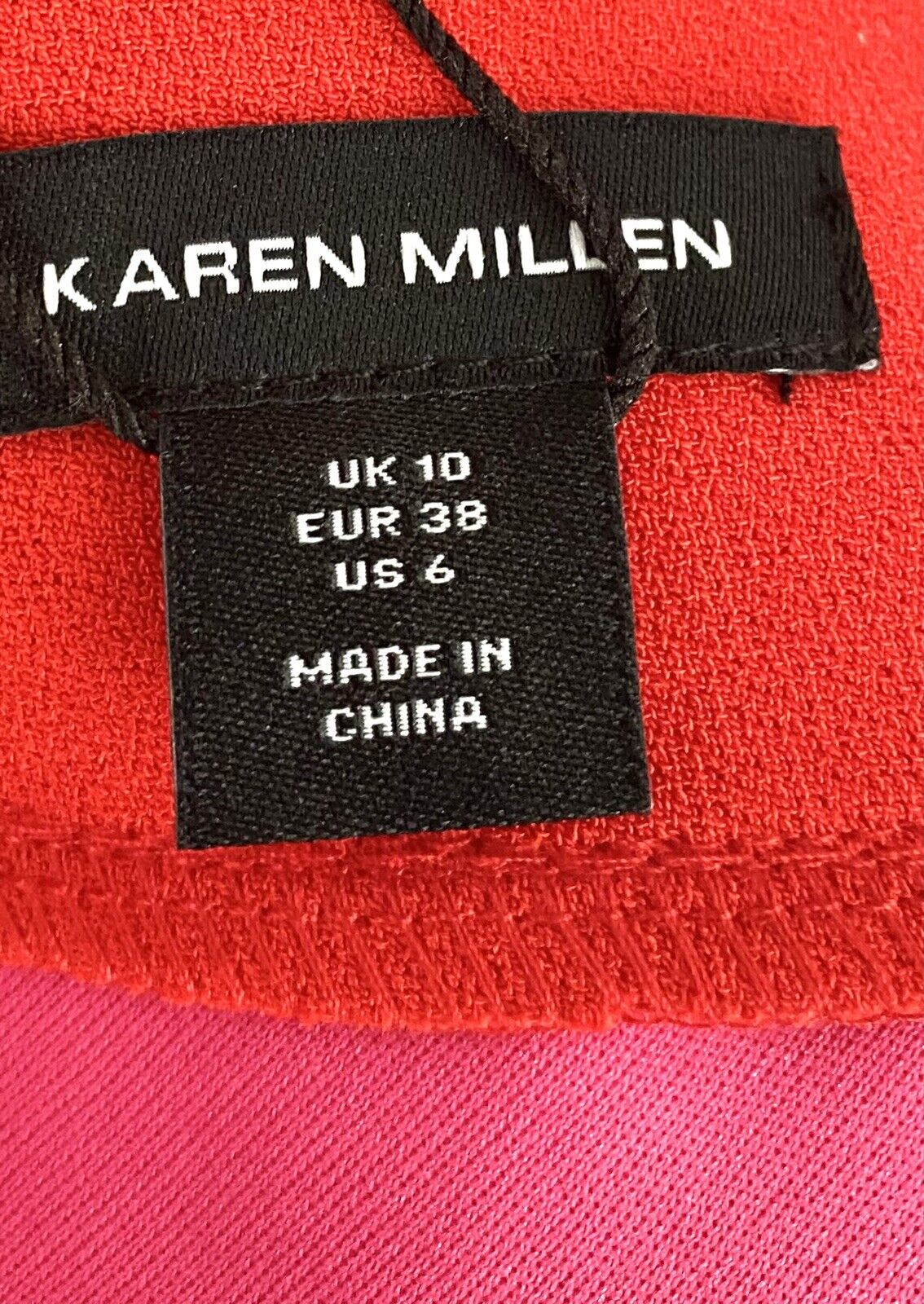 Karen Millen Striped Zip Through cocktail dress Size US 6 Retail $248 Price $149