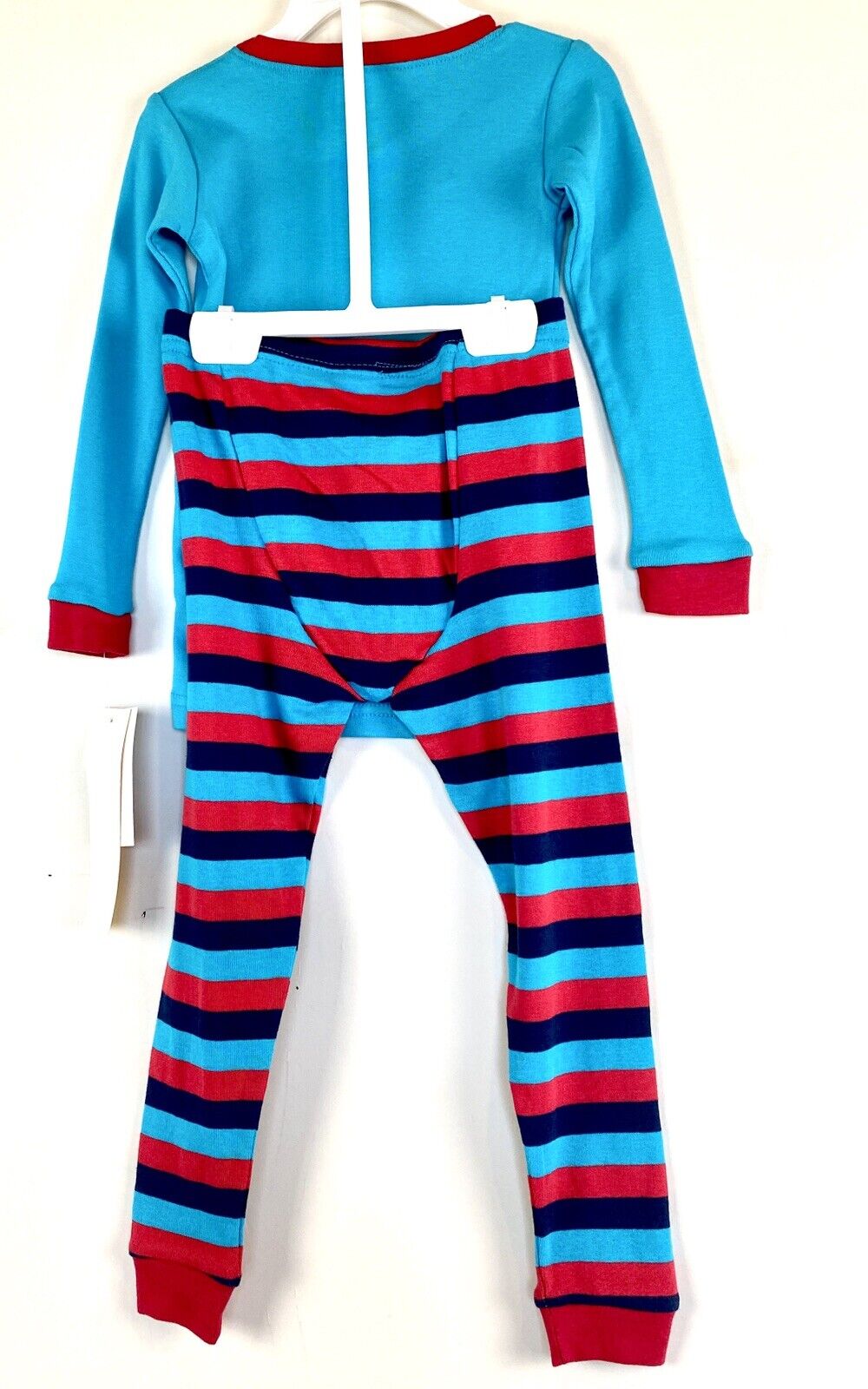 Leveret Appliqué Firetruck Striped PJ’s Age 3 Price $19.50 NWT