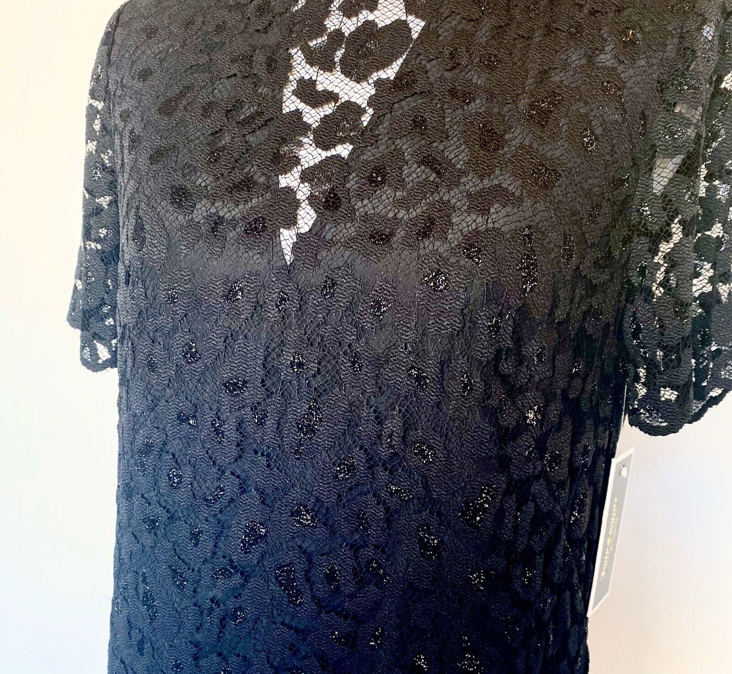 Juicy Couture Black Label Embellished Lace Dress 2 Retail 398 Price $89 NWT
