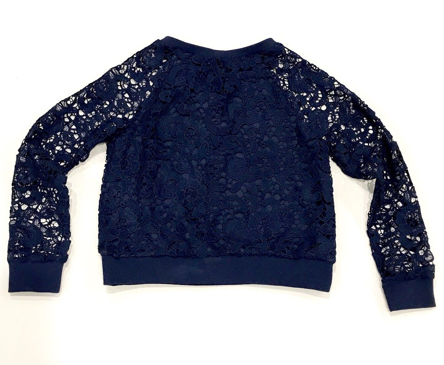 Soprano Blue Lace Girls Top. Retails $38 NWT Price $27. Age 10-12 Size M