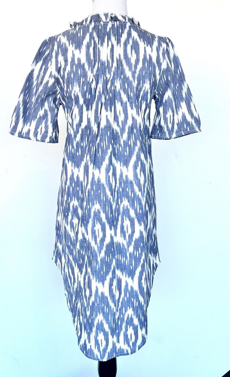 Sundance Isabel Ikat Shirt Dress With Embroidery  Size PXXS Retails $158