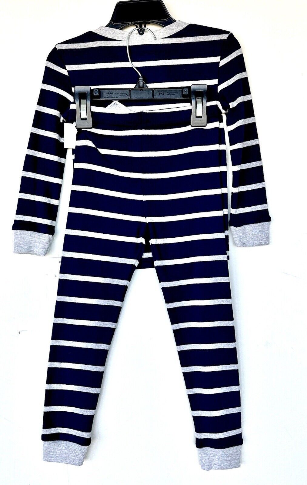 Little Me Boys Navy Blue And Gray Striped Pjs Age 3 Price $19 NWT