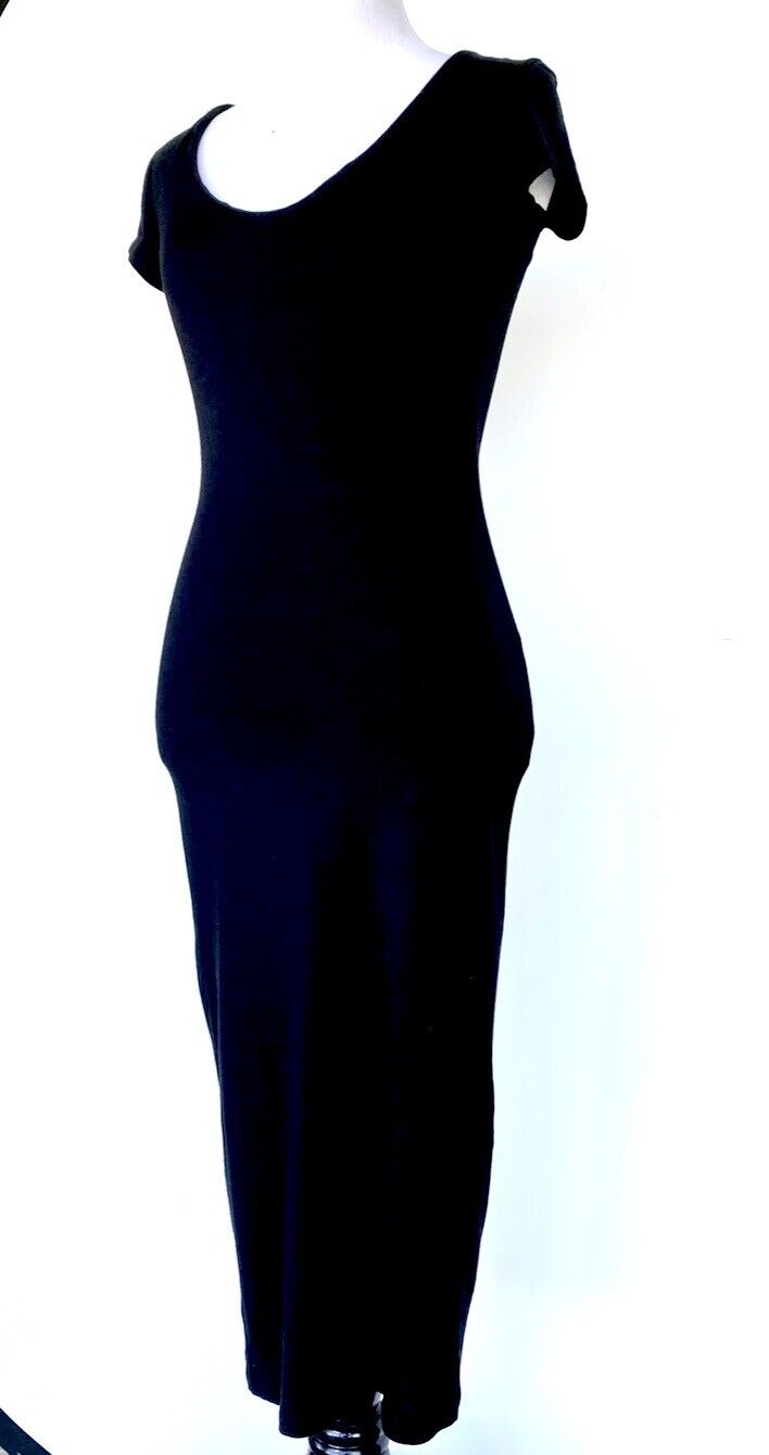 NWT Anthropologie See You Monday Stretch Scoop Neck Midi Dress Size S Price $39