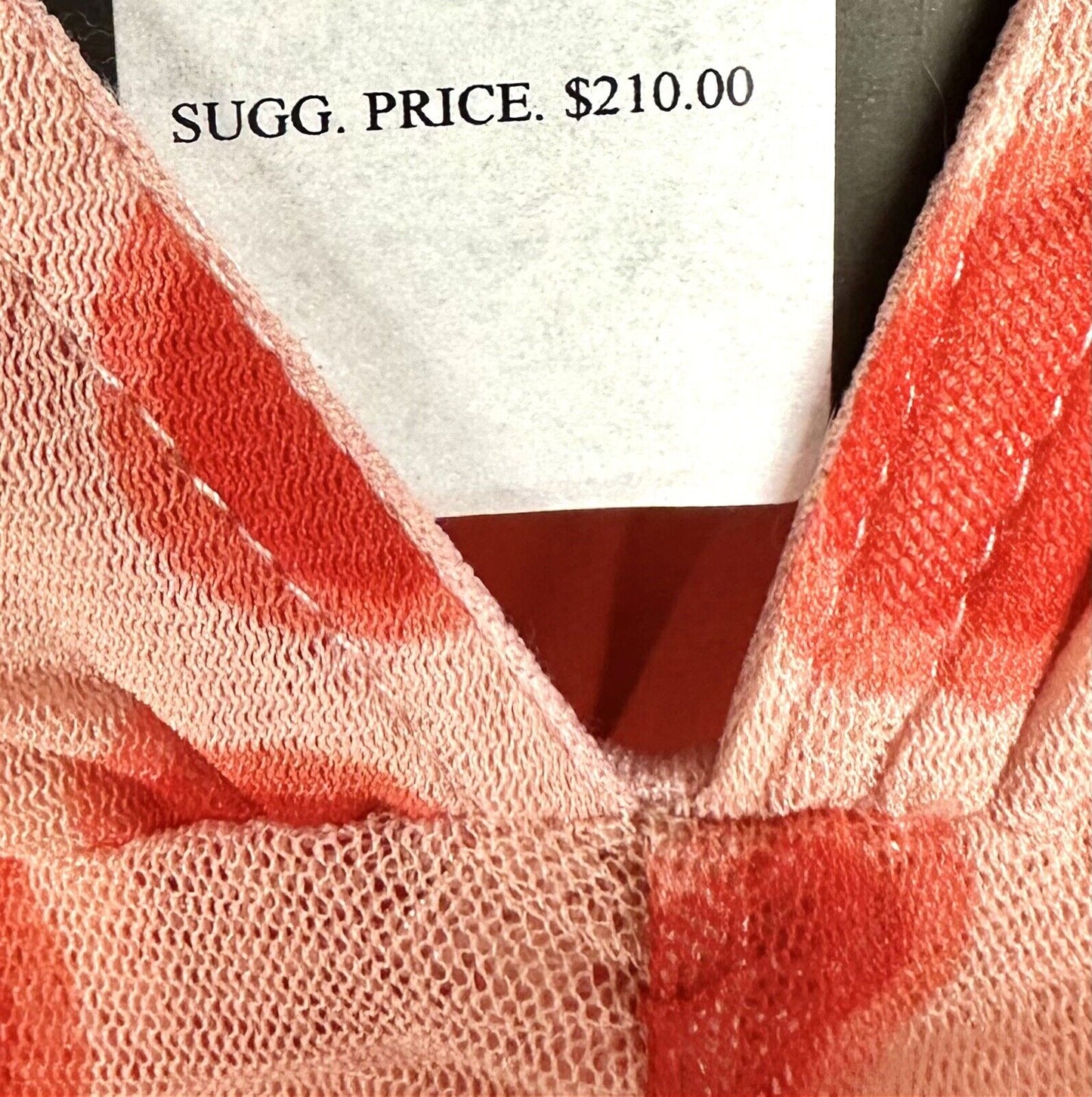 Vertigo Spot Mesh Overlay Dress Size S Ruched Retail $210 NWT Adjustable