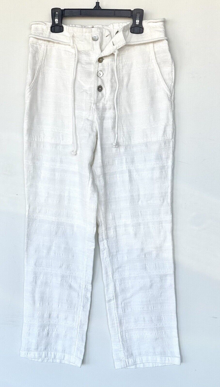 Sundance White Coastline Pants Retails $98 Price $55 New XS