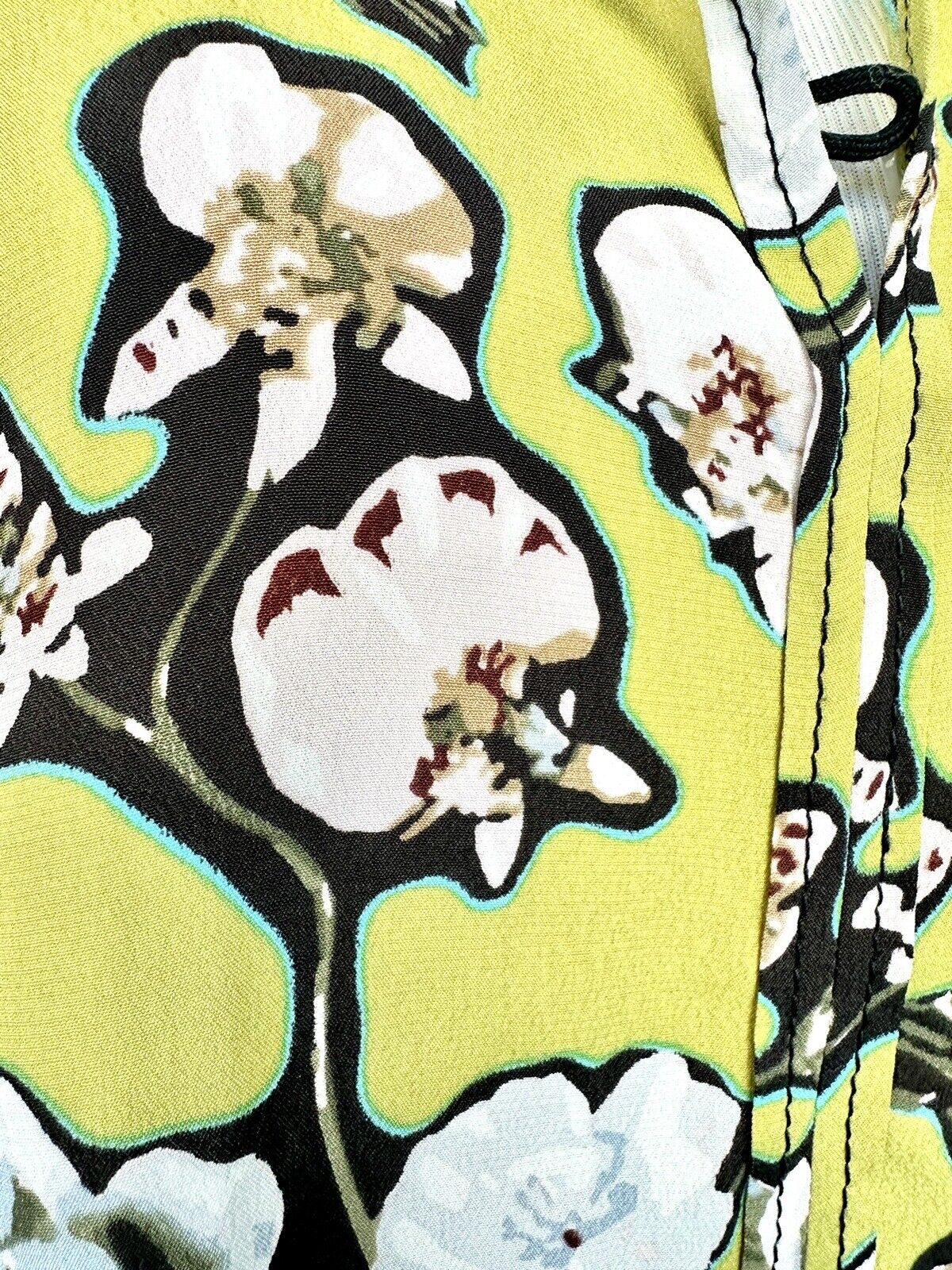 Dorothee Shaumacher Silk Mix Hoody Daydream Meadow Blouse Retail $317 Size 3 (M)