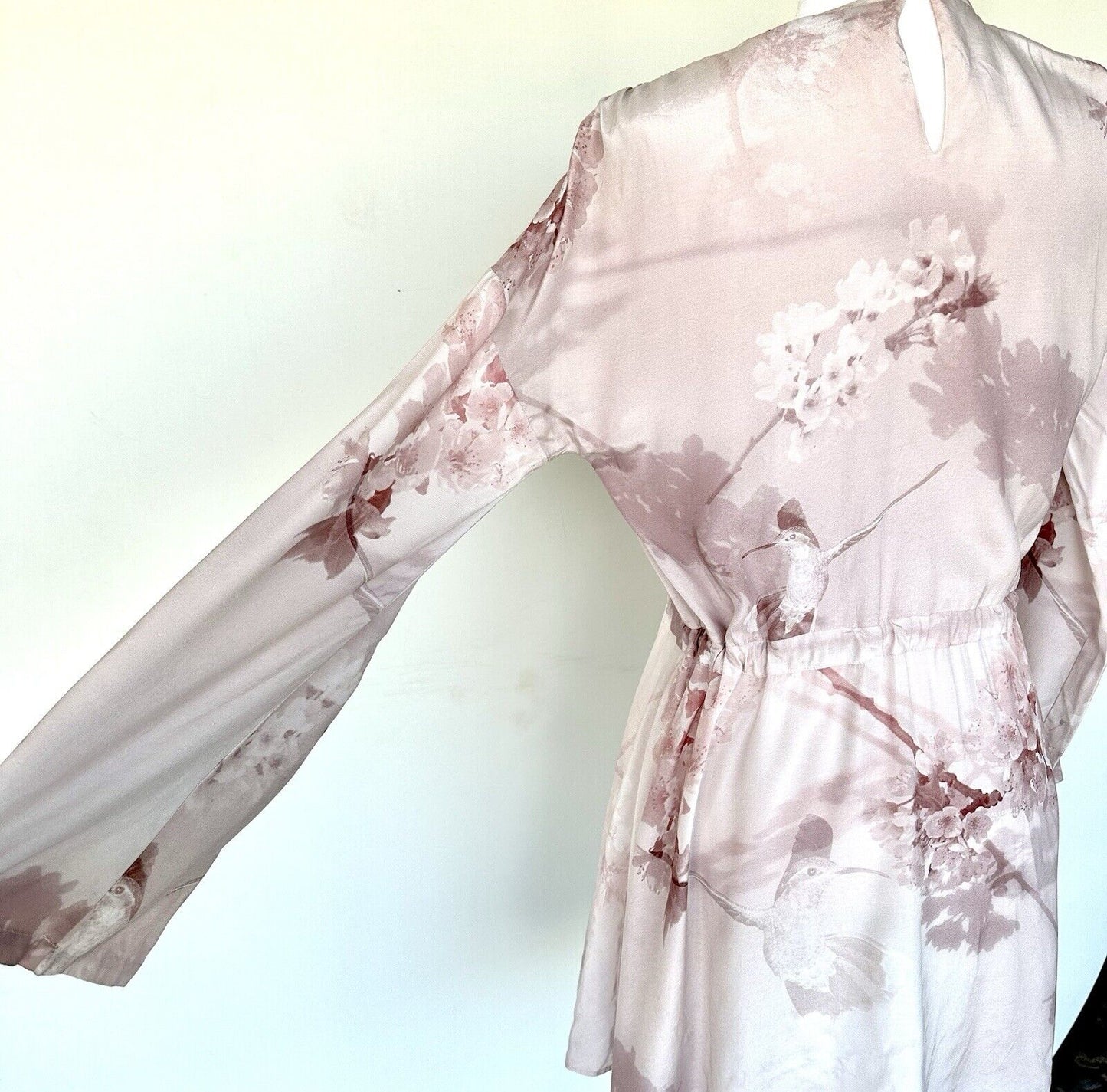 Allsaints Cassandra Ume Dress Lenzing Dress Size 0 Retails $299 NWT Blush Pink