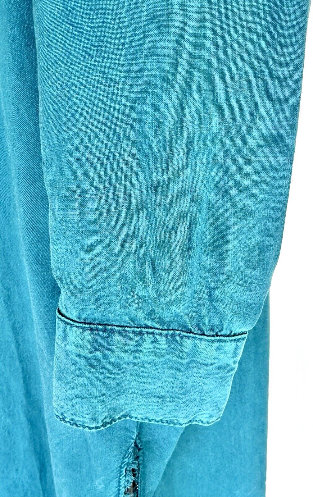 Sundance Cloth &  Stone Bernadette Shirt Dress Jade Retail $148 Chambray  XS