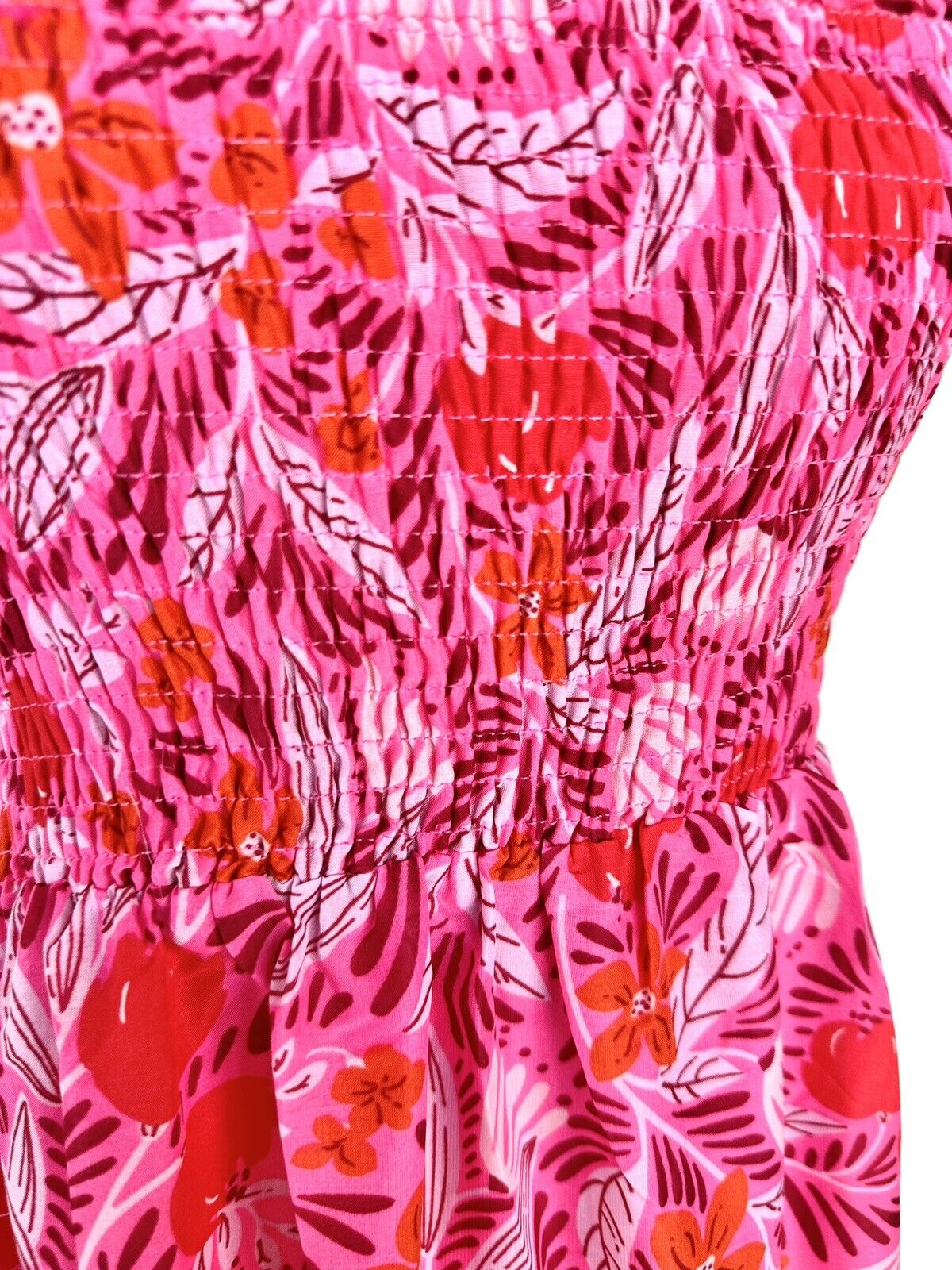 J Marie Dixie Tiered Midi Skirt / Dress size M Retail $158 Price $59 NWT