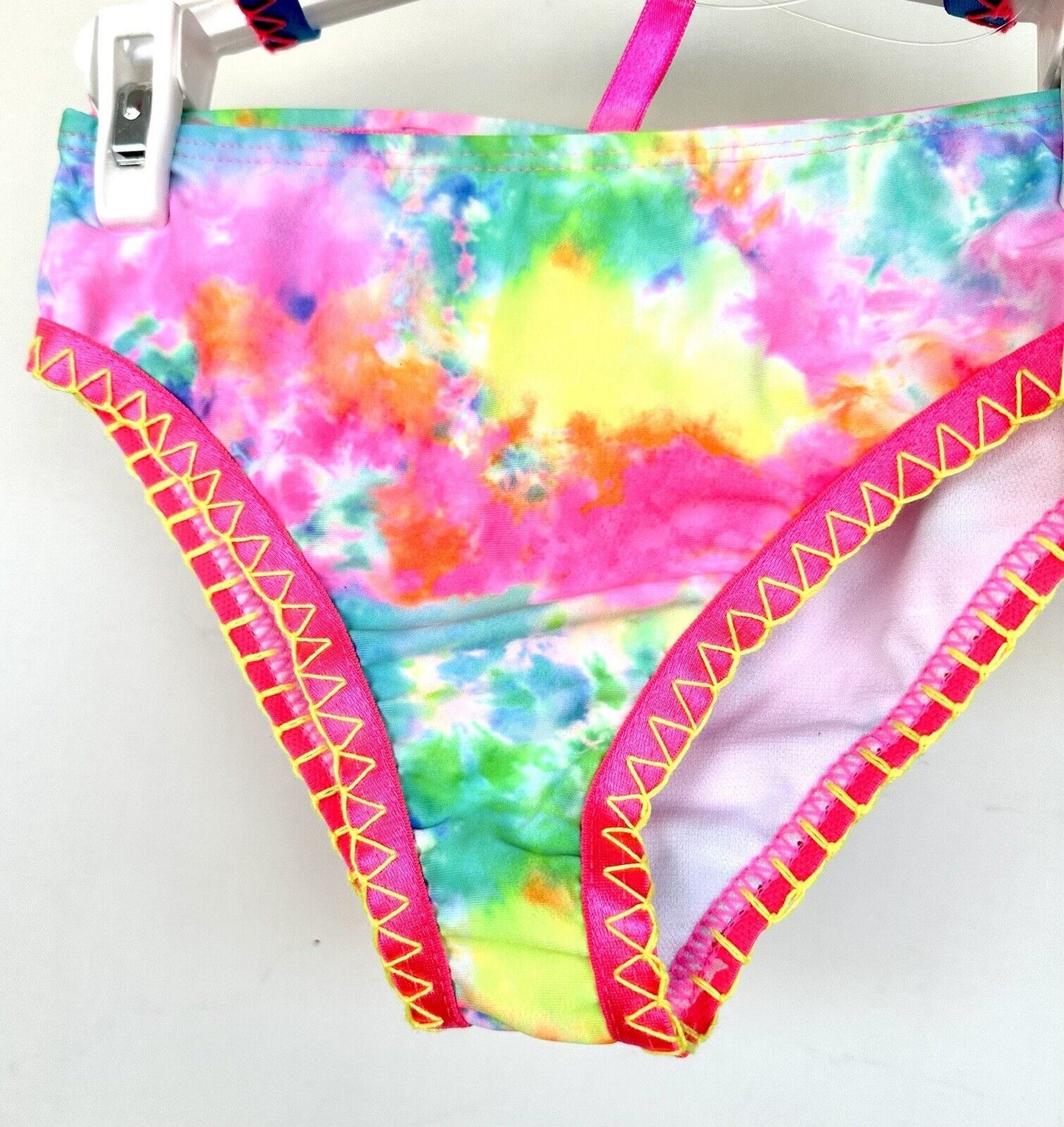 Betsey Johnson 2 Piece Swimsuit Age 5 Stitched Edge Price $22