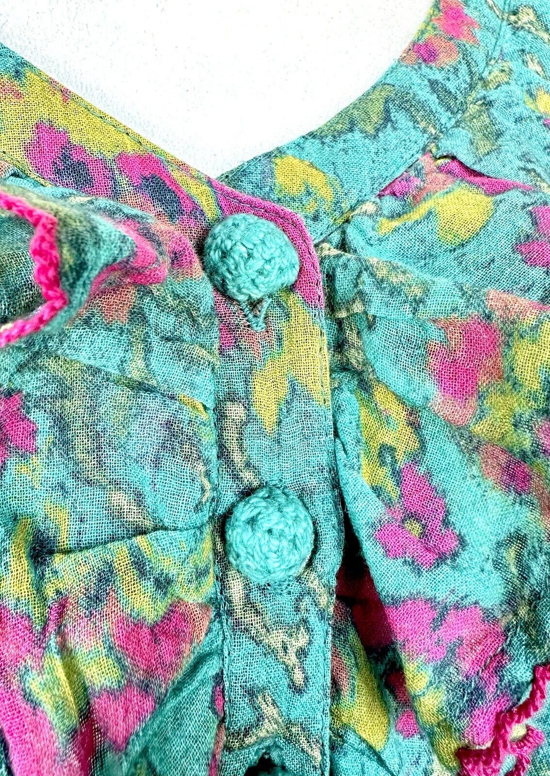 NWT Sundance Catalog Teal Sleeveless Dalis Ruffle Dress Size XS Retail $138