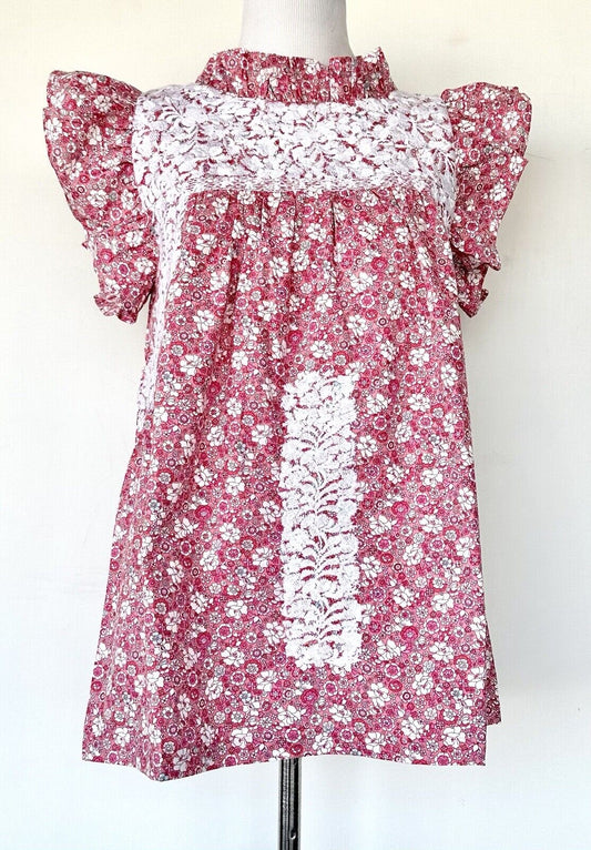 NWT J Marie embroidered Savannah Top size XS Retail $118 Price $59 ￼