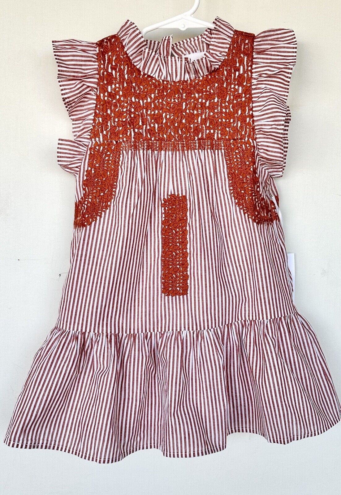 J Marie embroidered Schafer Dress 3T Retail $106 Price $55