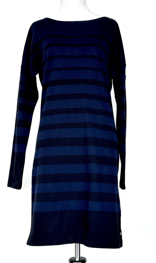 Scotch & Soda Blue Black Breton Stripe Dress NWT Retail $98 Size XS Stretch