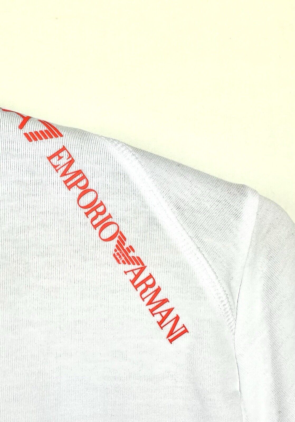 Emporio Armani White Tee EA7 Men’s Large NWT