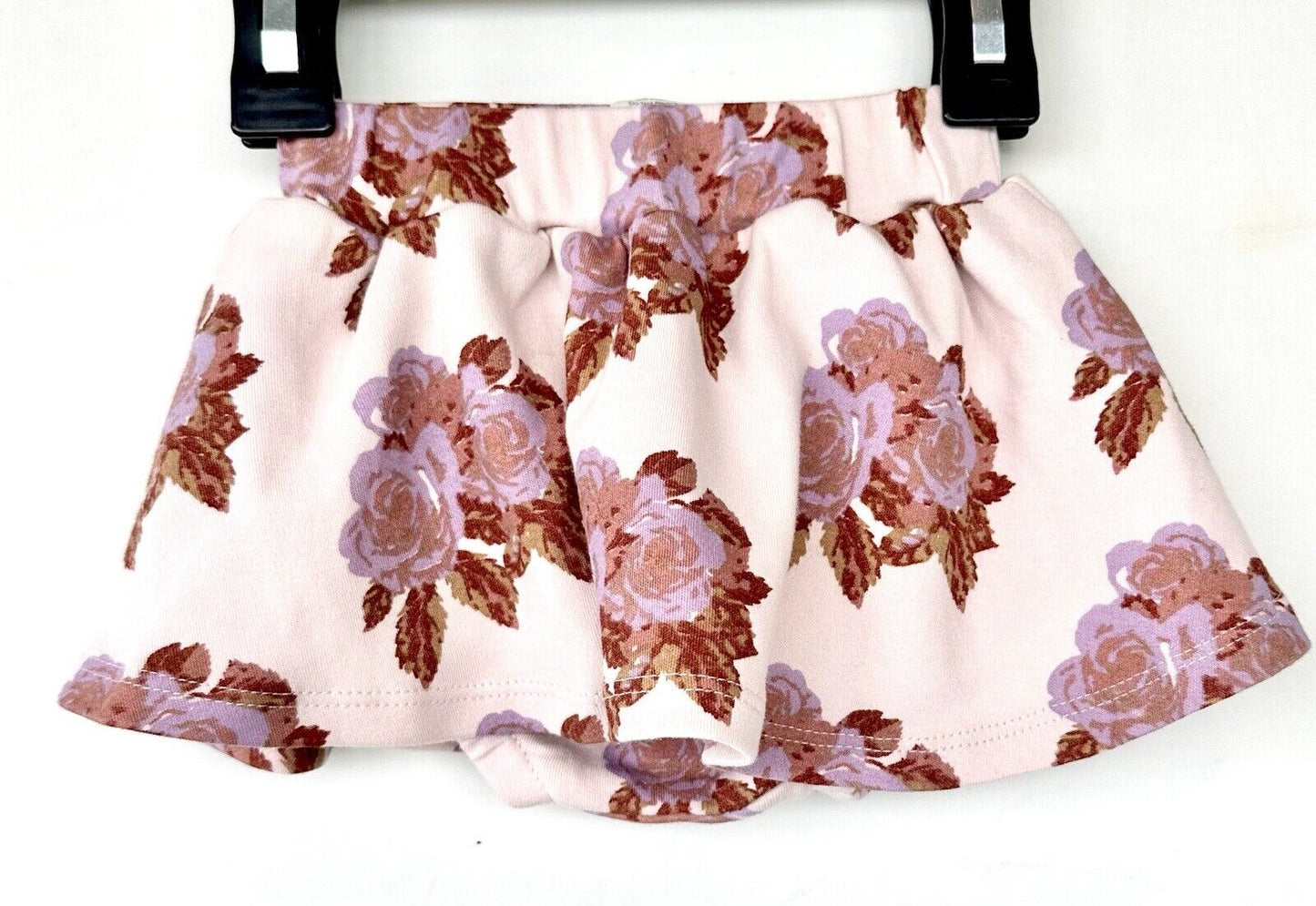 Kate Quinn Organic Cotton Skirted Bloomer Retail $28 0-3 M Rose